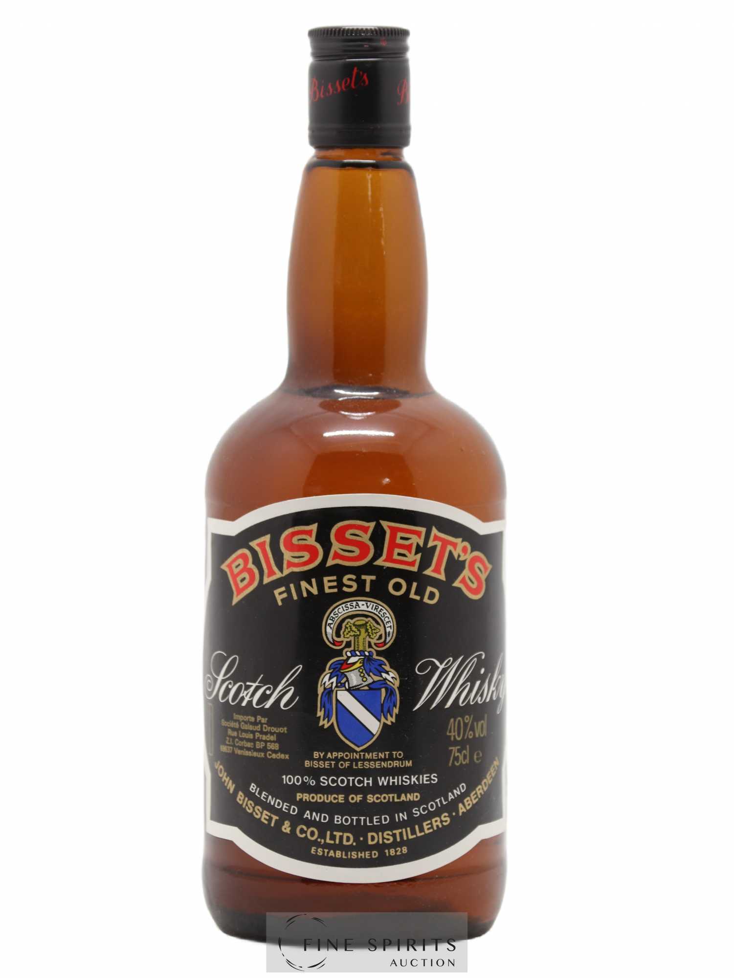 Bisset's Of. Finest Old - Lot de 1 bouteille - 0
