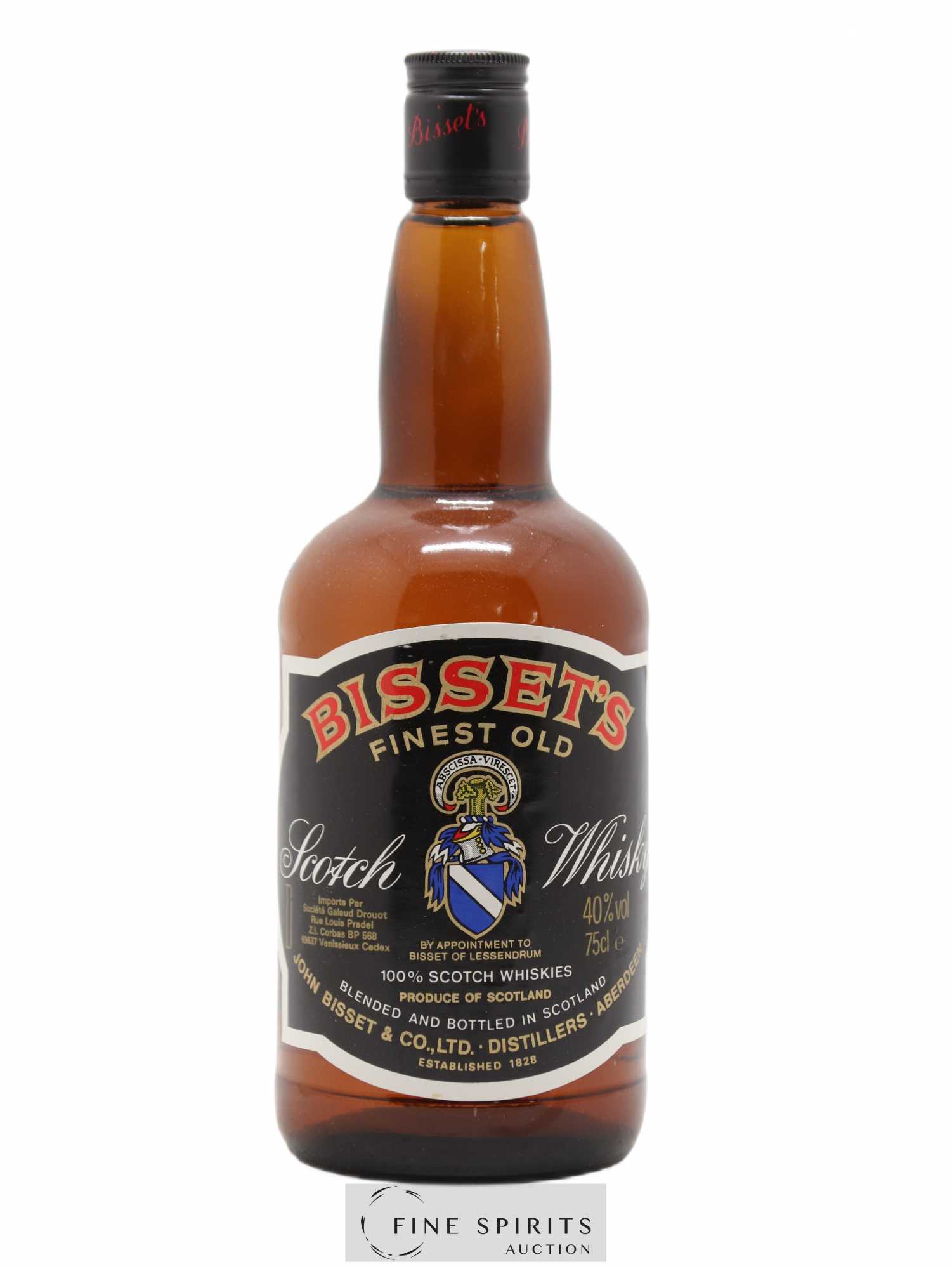Bisset's Of. Finest Old - Posten von 1 Flasche - 0
