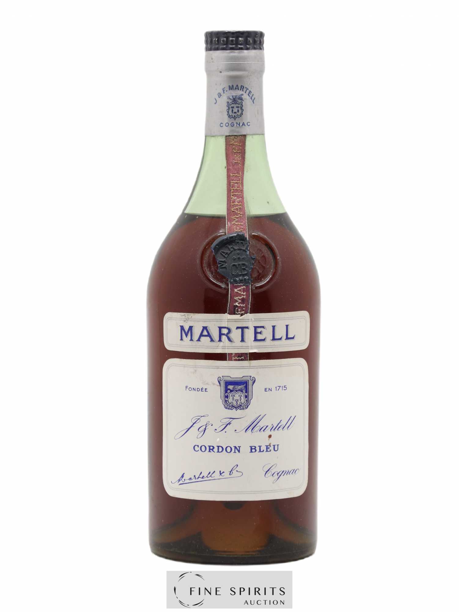Martell Of. Cordon Bleu (75cl.) - Lot de 1 bouteille - 0
