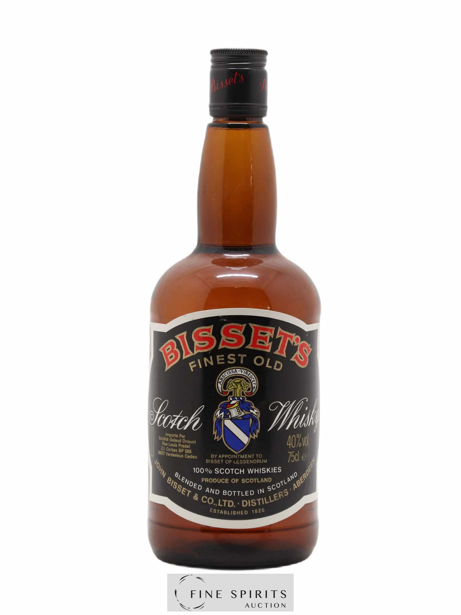 Bisset's Of. Finest Old - Posten von 1 Flasche - 0