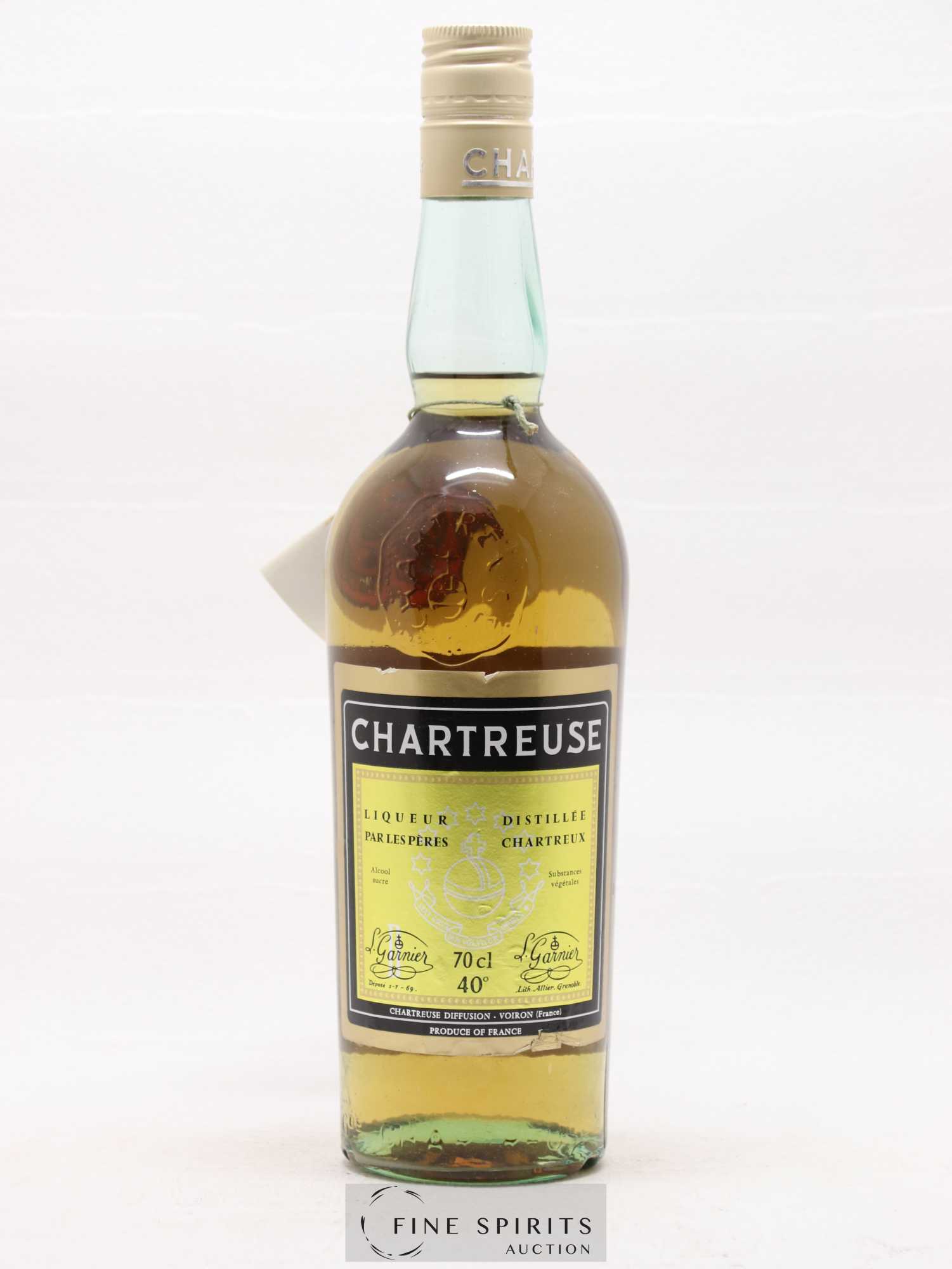 Chartreuse Of. Jaune (1972-1982) - Lot de 1 bouteille - 1