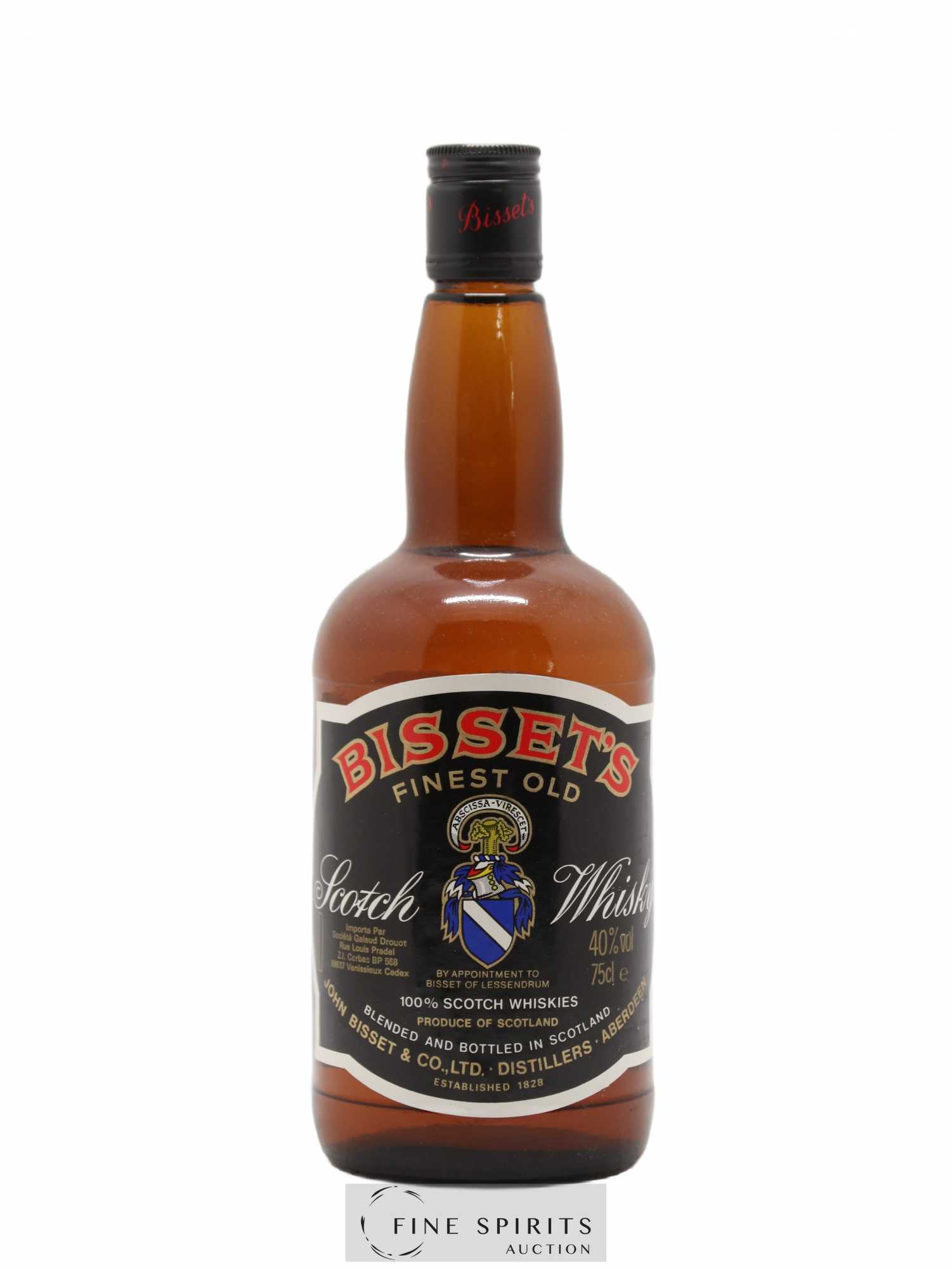 Bisset's Of. Finest Old - Lot de 1 bouteille - 0