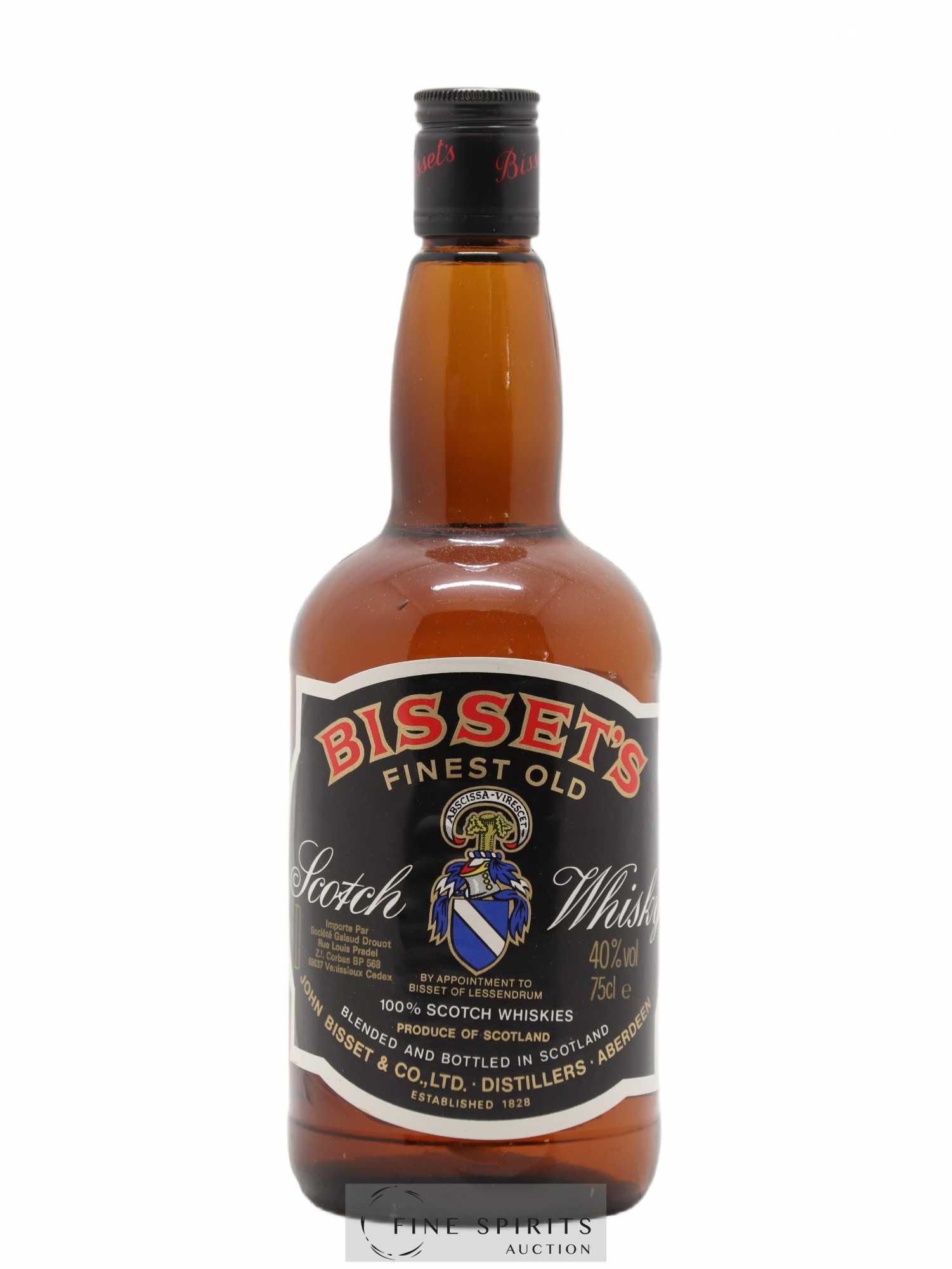 Bisset's Of. Finest Old - Posten von 1 Flasche - 0