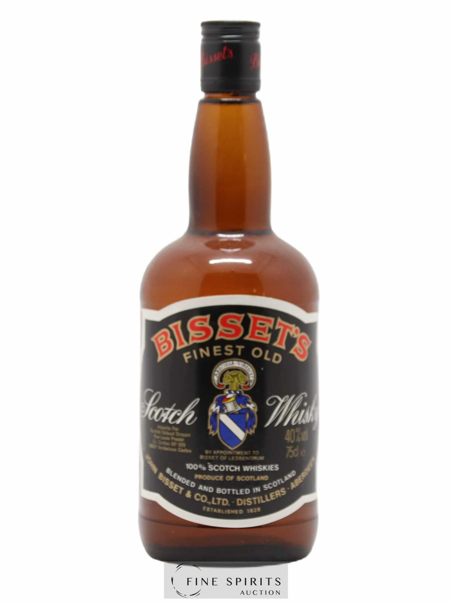 Bisset's Of. Finest Old - Posten von 1 Flasche - 0