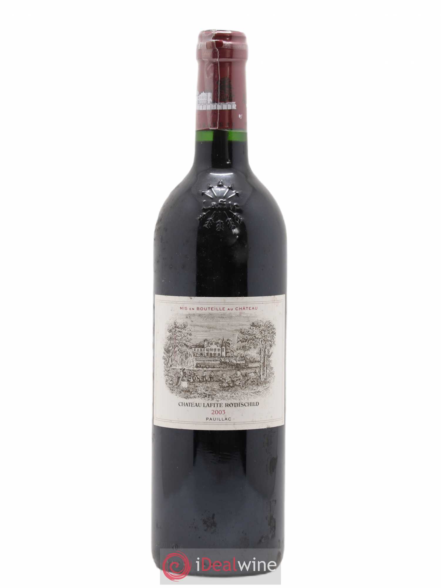 Château Lafite Rothschild 1er Grand Cru Classé 2003 - Lot de 1 bouteille - 0