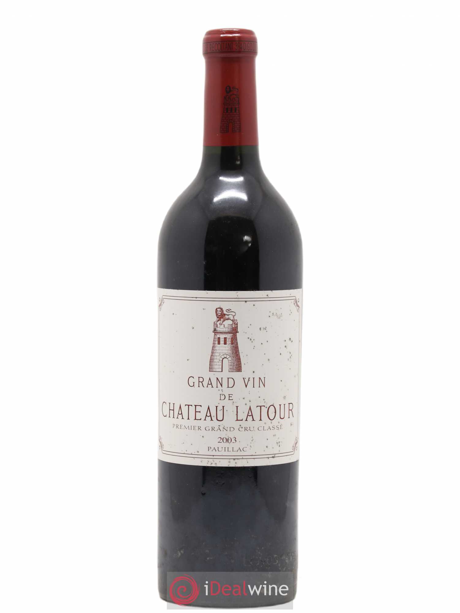 Château Latour 1er Grand Cru Classé 2003 - Lot de 1 bouteille - 0