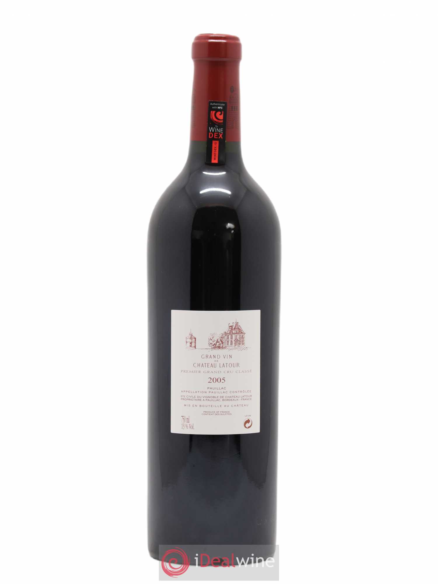 Château Latour 1er Grand Cru Classé 2005 - Lot de 1 bouteille - 2