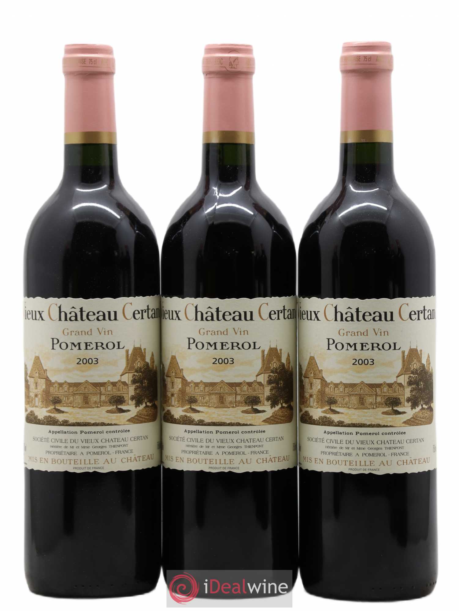 Vieux Château Certan 2003 - Lot de 6 bouteilles - 2