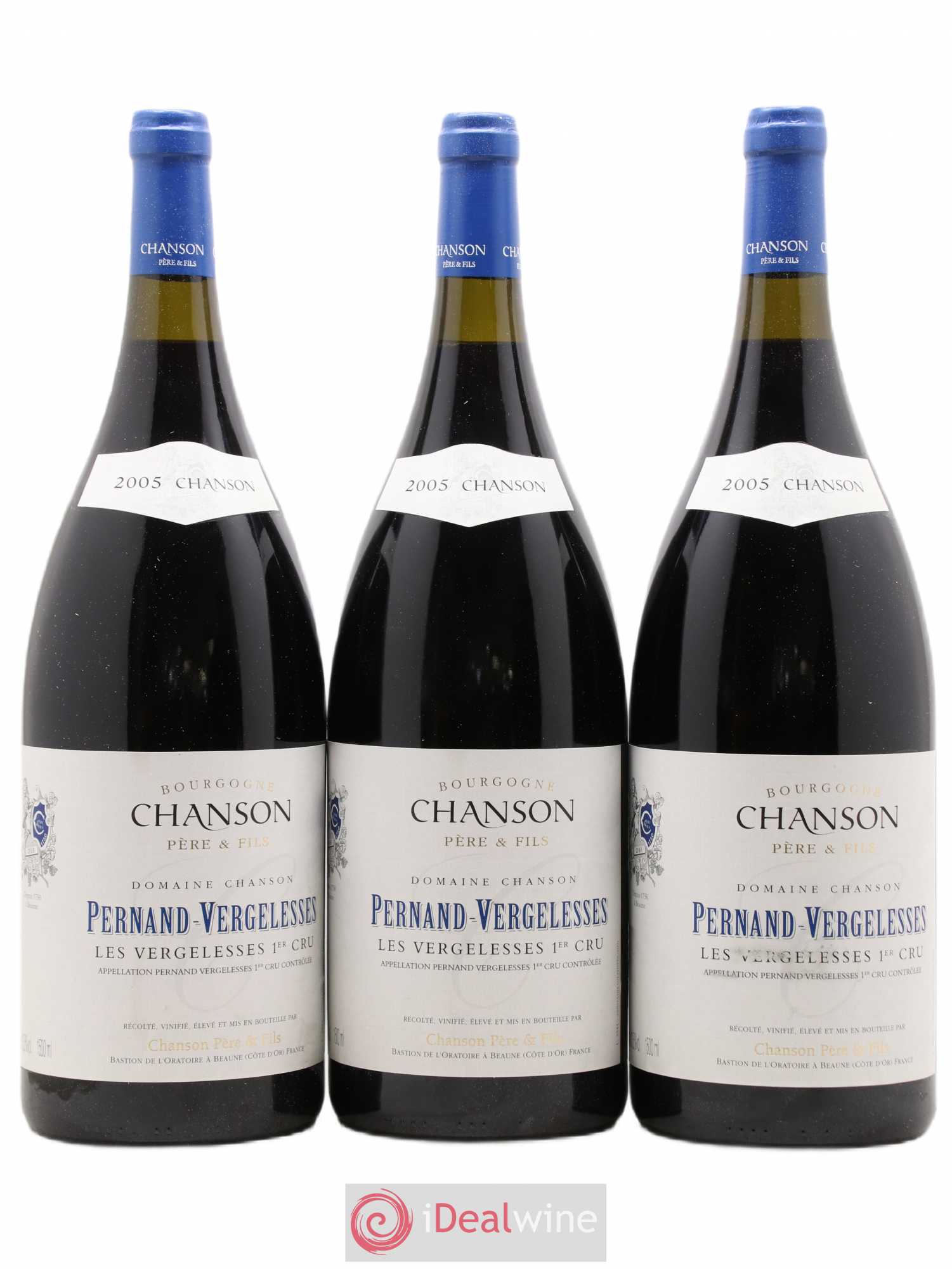 Pernand-Vergelesses 1er Cru Vergelesses Domaine Chanson Pere Et Fils 2005 - Posten von 6 Magnum - 2