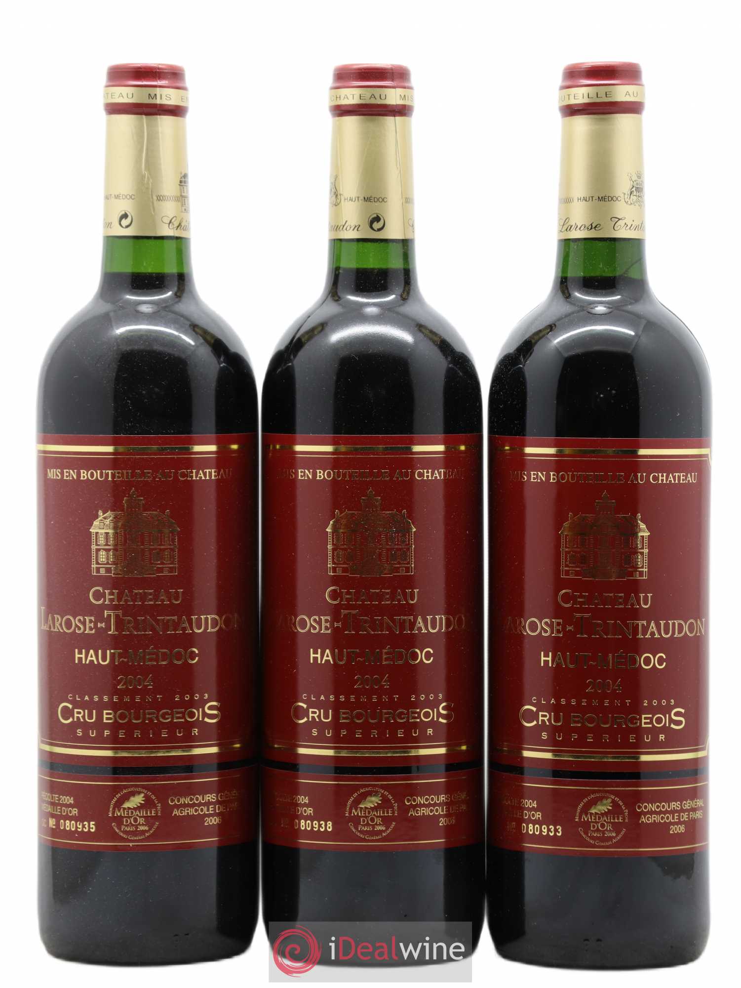 Château Larose Trintaudon Cru Bourgeois 2004 - Lot de 12 bouteilles - 2