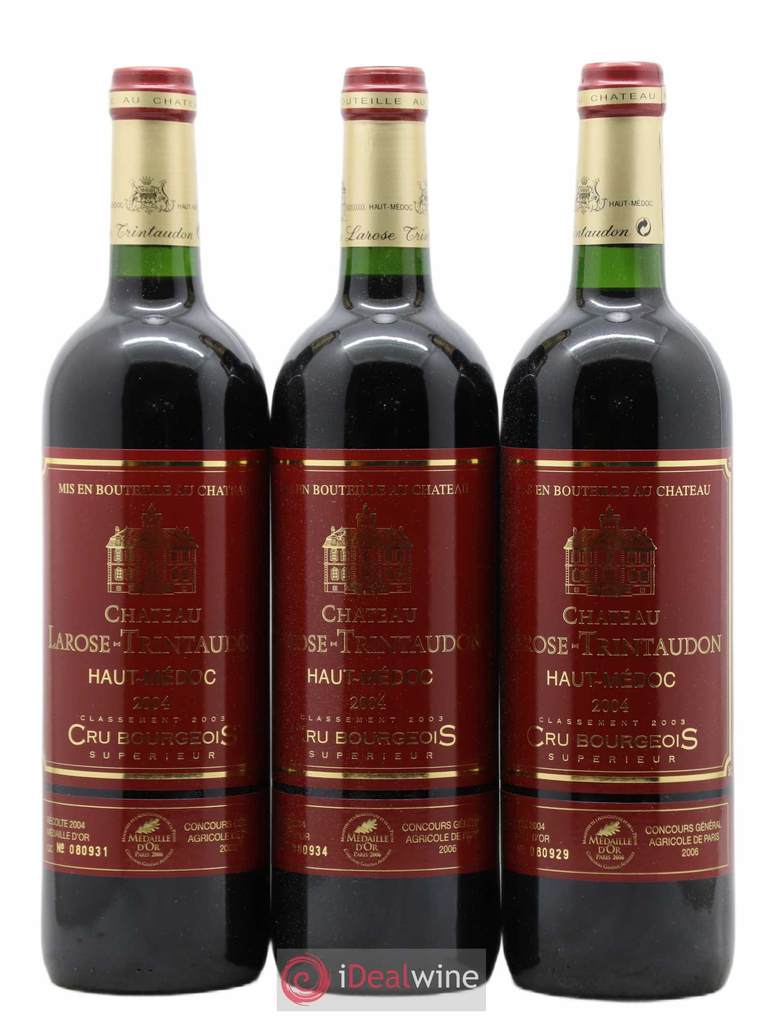 Château Larose Trintaudon Cru Bourgeois 2004 - Lot de 12 bouteilles - 3
