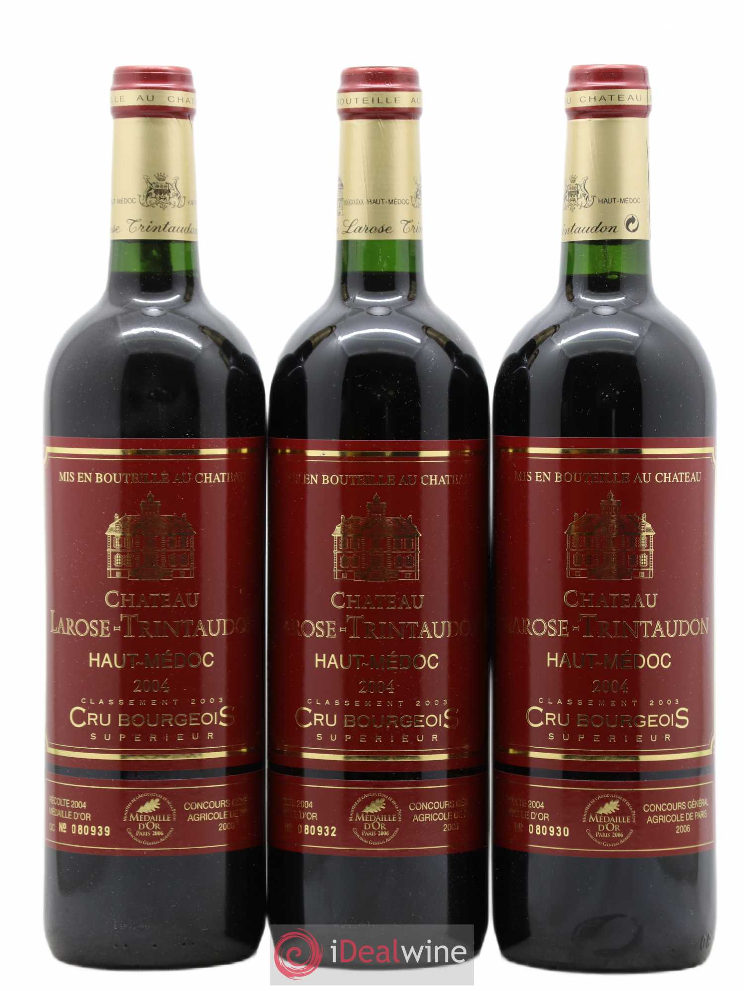 Château Larose Trintaudon Cru Bourgeois 2004 - Lot de 12 bouteilles - 4