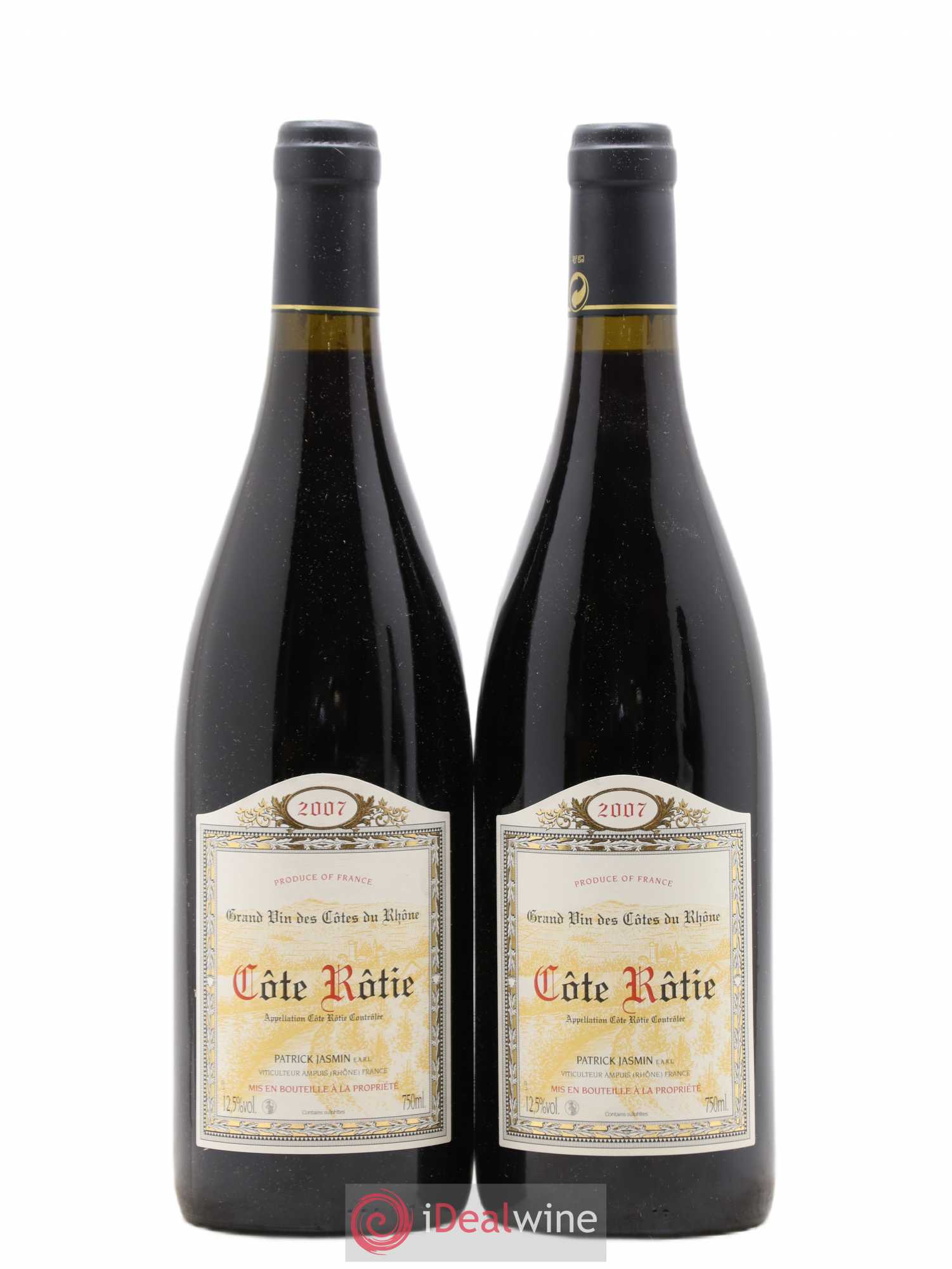 Côte-Rôtie Jasmin (Domaine) 2007 - Lot de 2 bouteilles - 0