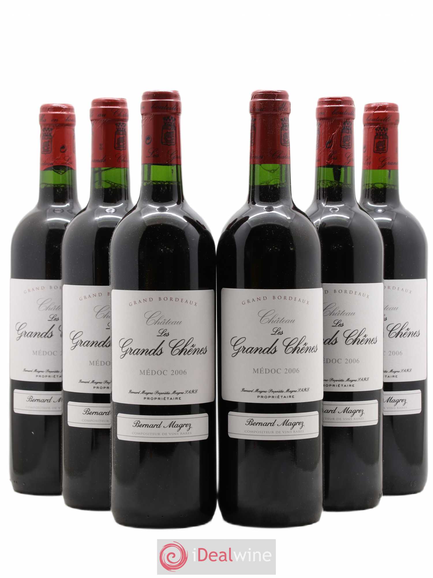 Château Les Grands Chênes 2006 - Lot de 6 bouteilles - 0