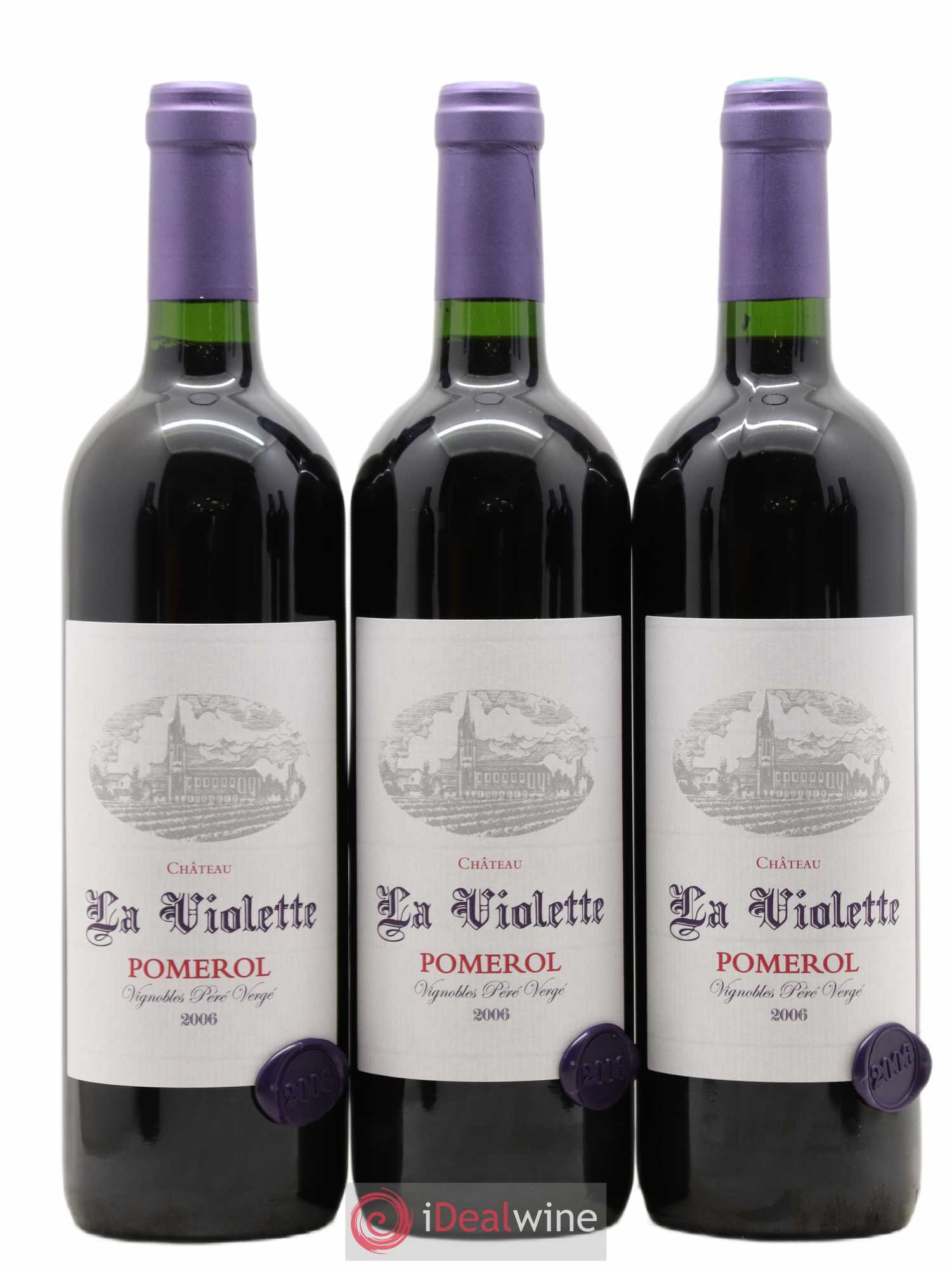 Château la Violette 2006 - Lot de 6 bouteilles - 1