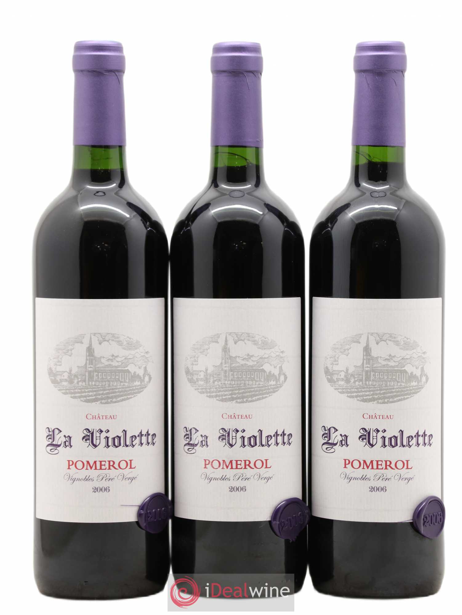 Château la Violette 2006 - Lot de 6 bouteilles - 2