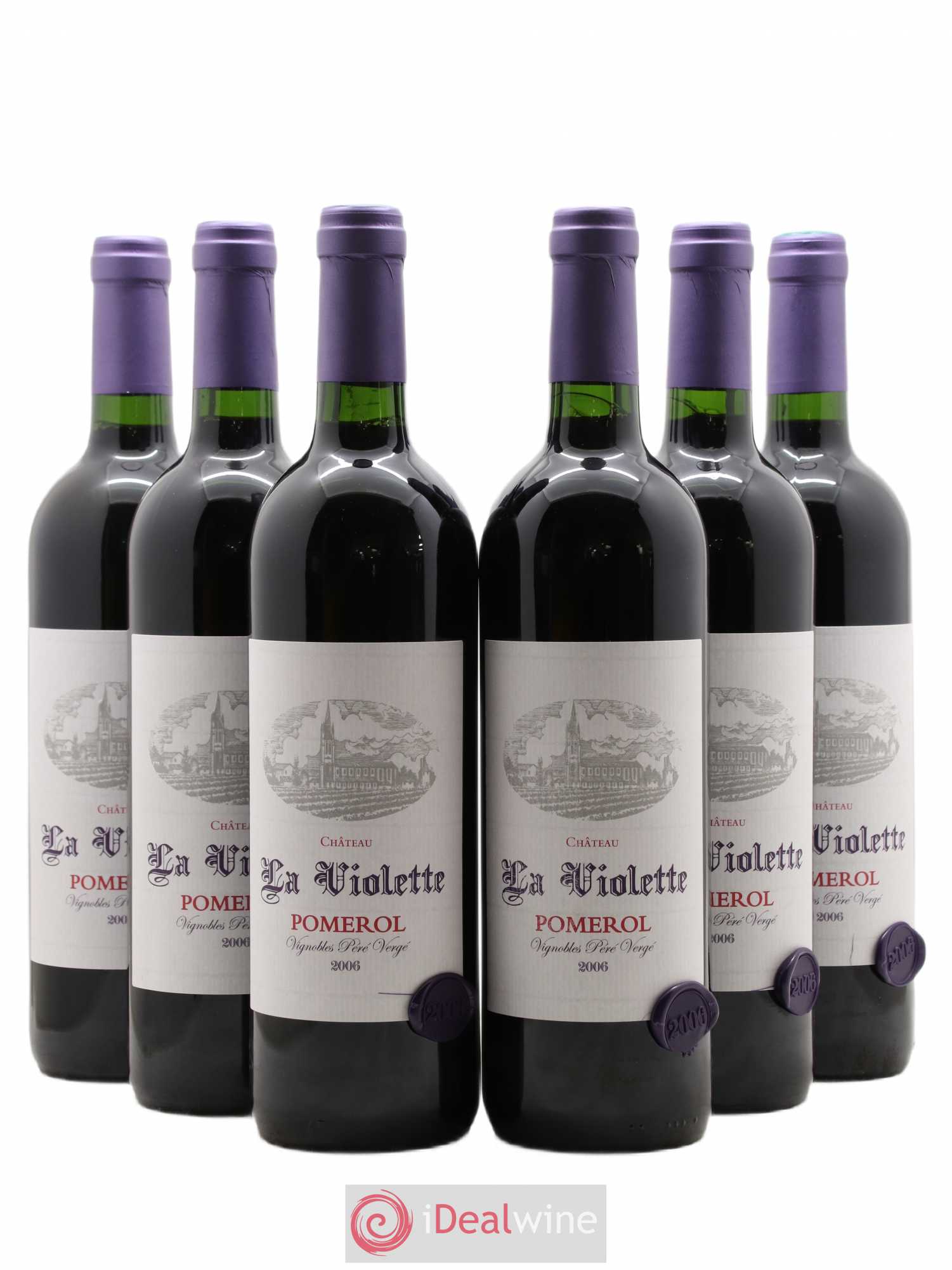 Château la Violette 2006 - Lot de 6 bouteilles - 0