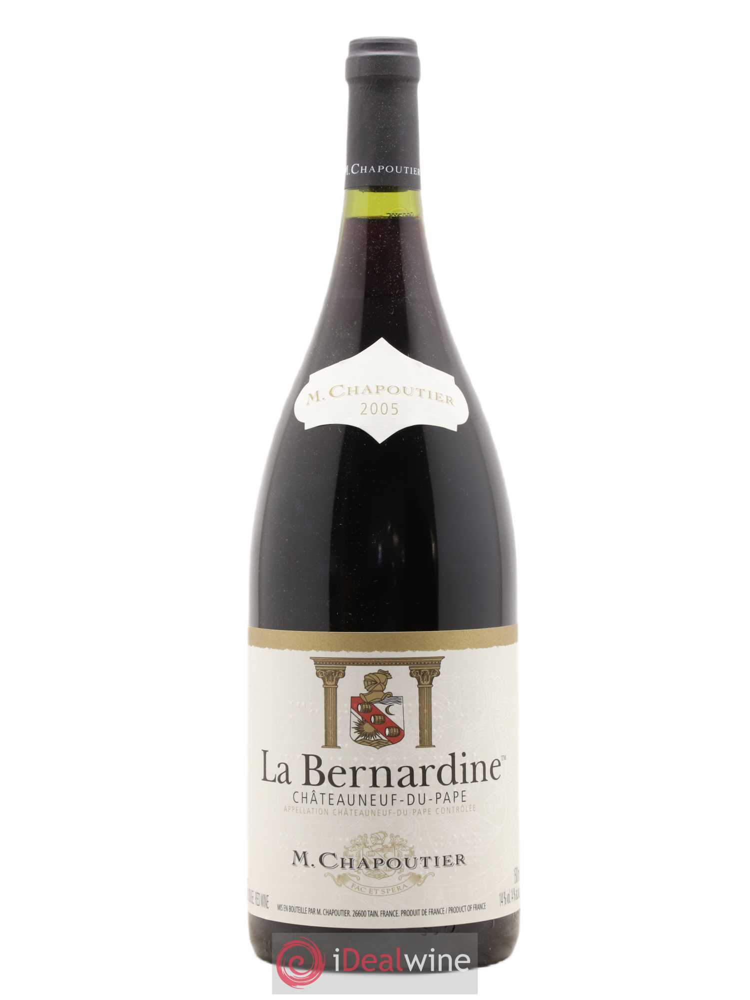 Châteauneuf-du-Pape La Bernardine Chapoutier 2005 - Lot de 1 magnum - 0