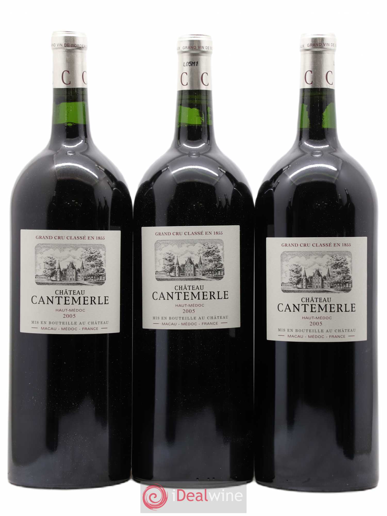 Château Cantemerle 5ème Grand Cru Classé 2005 - Lot de 6 magnums - 1