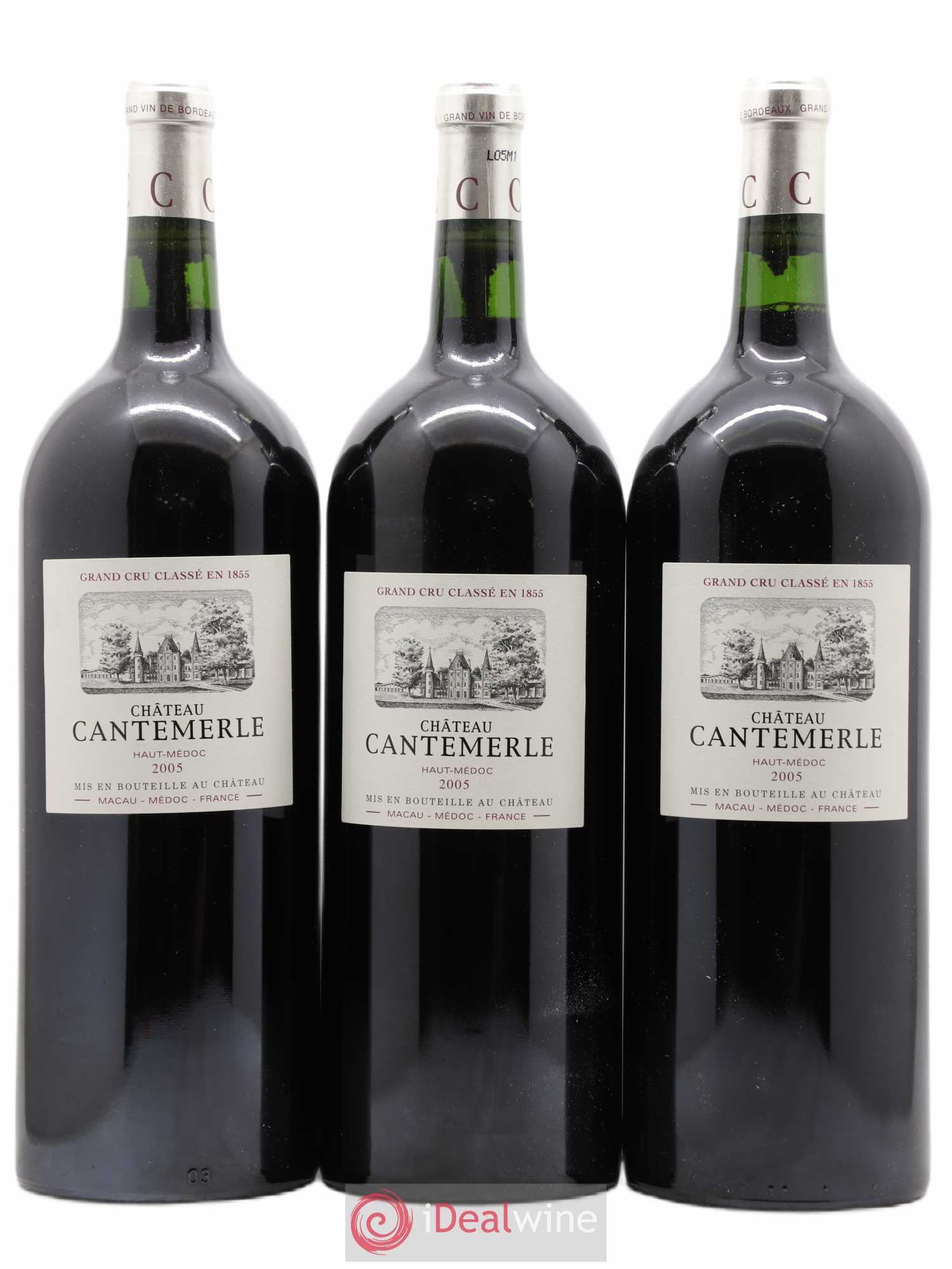 Château Cantemerle 5ème Grand Cru Classé 2005 - Lot de 6 magnums - 2