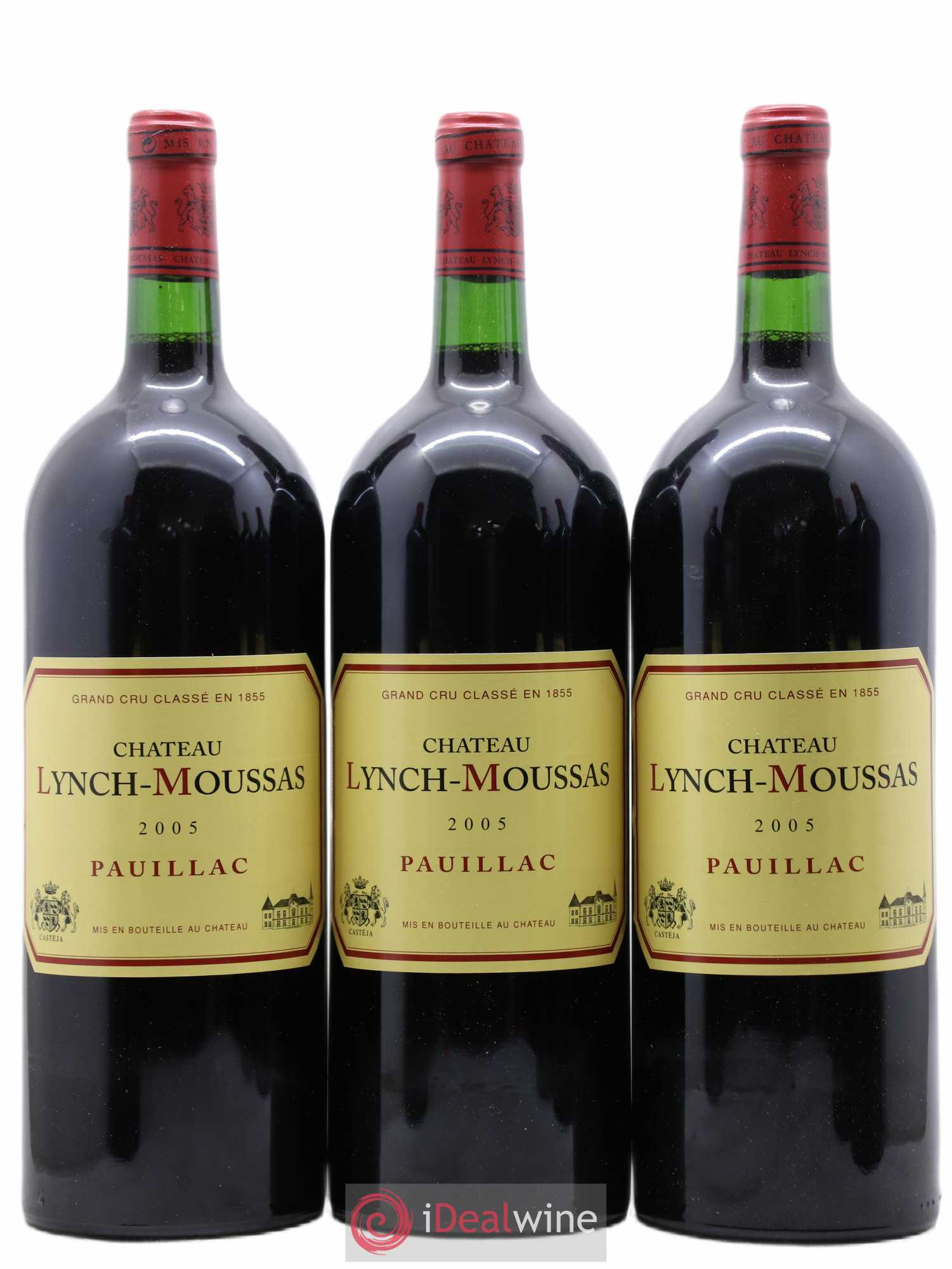 Château Lynch Moussas 5ème Grand Cru Classé 2005 - Lot de 6 magnums - 1