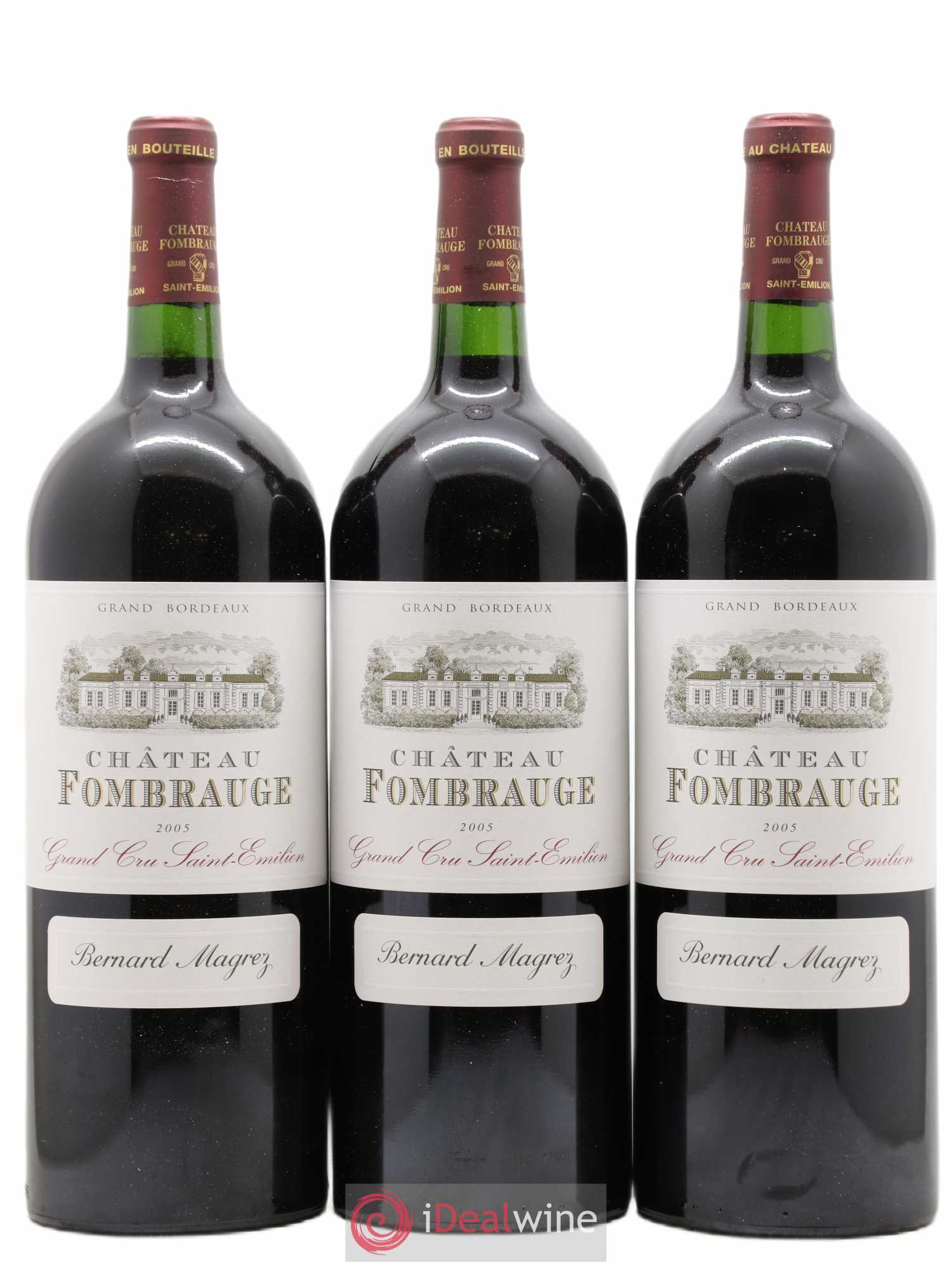 Château Fombrauge Grand Cru Classé 2005 - Lot de 6 magnums - 1