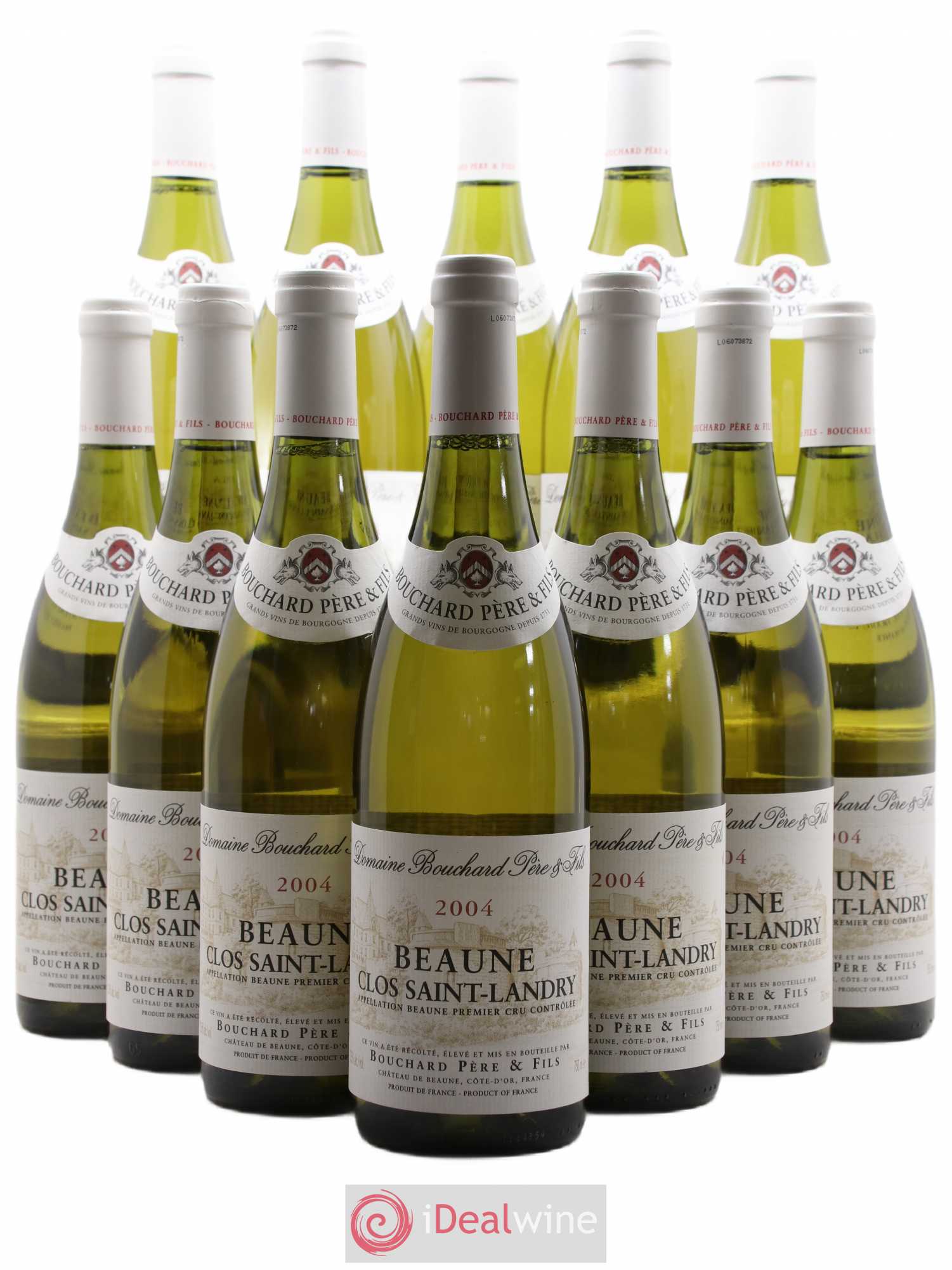Beaune 1er Cru Clos Saint Landry Monopole Bouchard Père & Fils 2004 - Lot de 12 bouteilles - 0