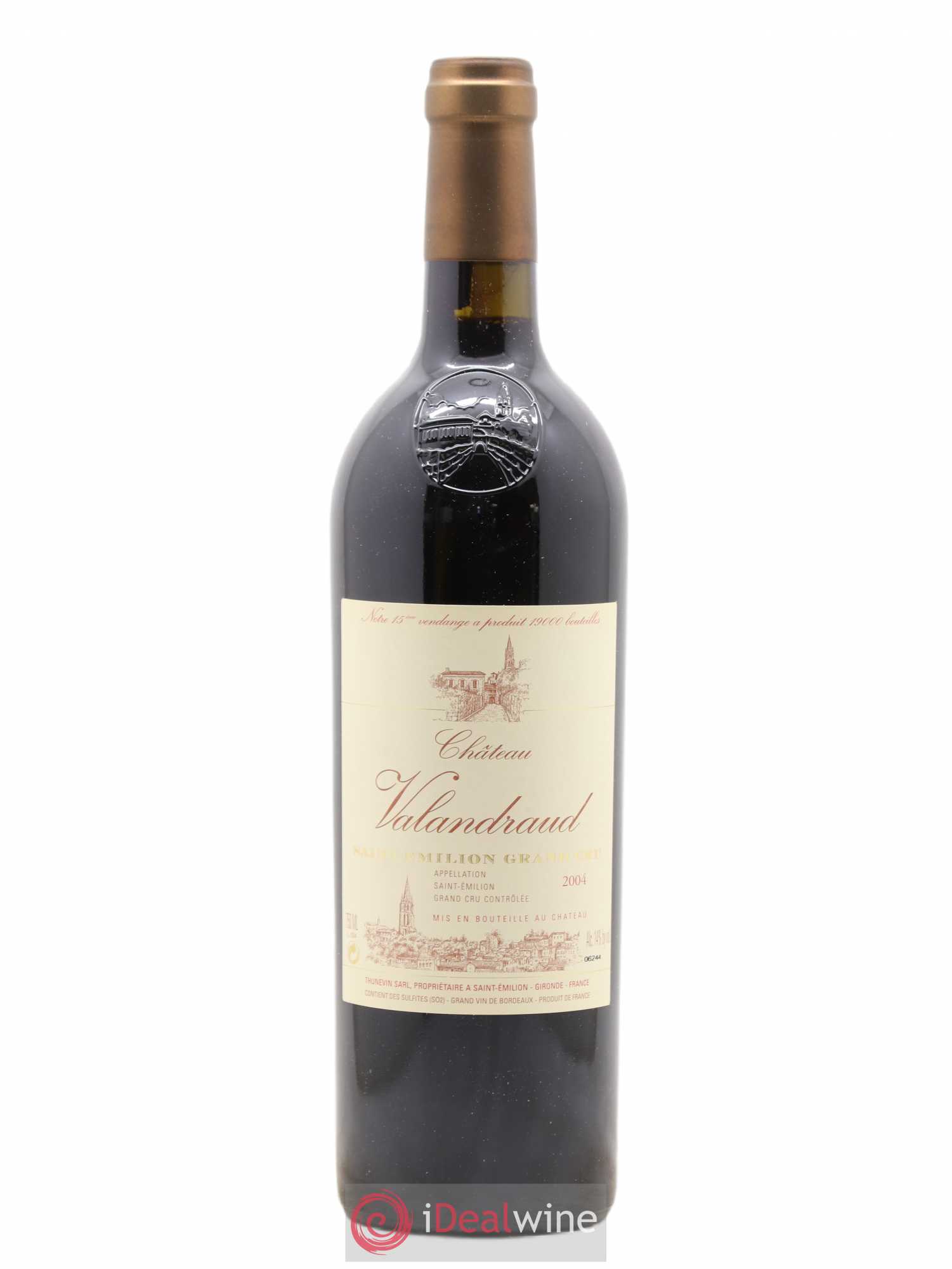 Château de Valandraud 2004 - Lot de 1 bouteille - 0