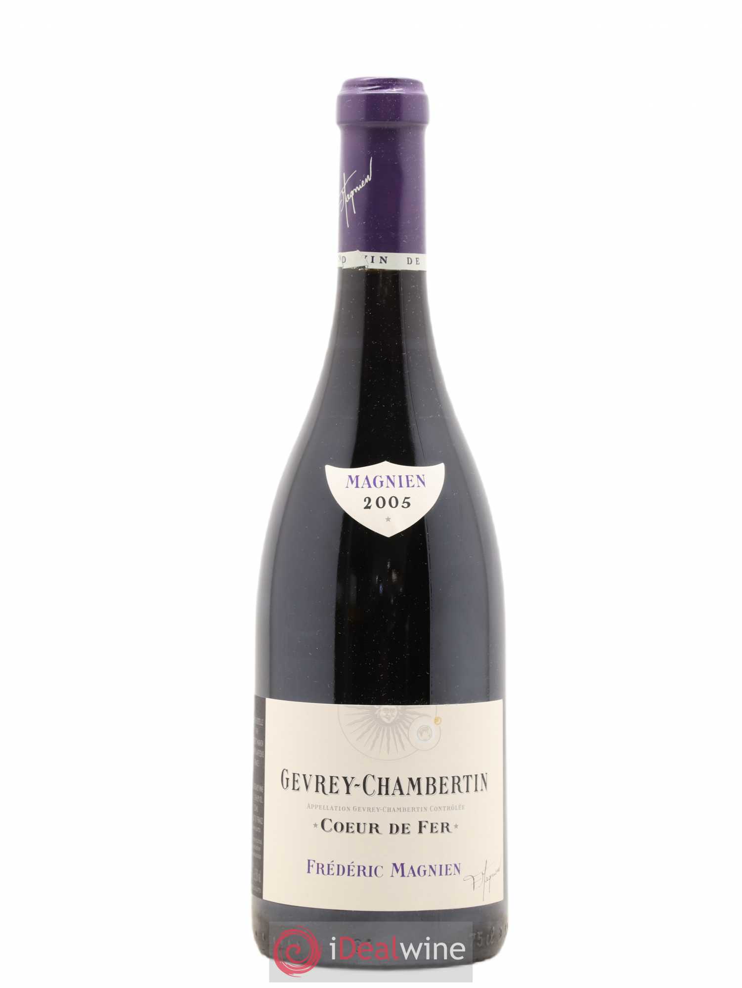 Gevrey-Chambertin Coeur de Fer Frédéric Magnien 2005 - Lot de 1 bouteille - 0