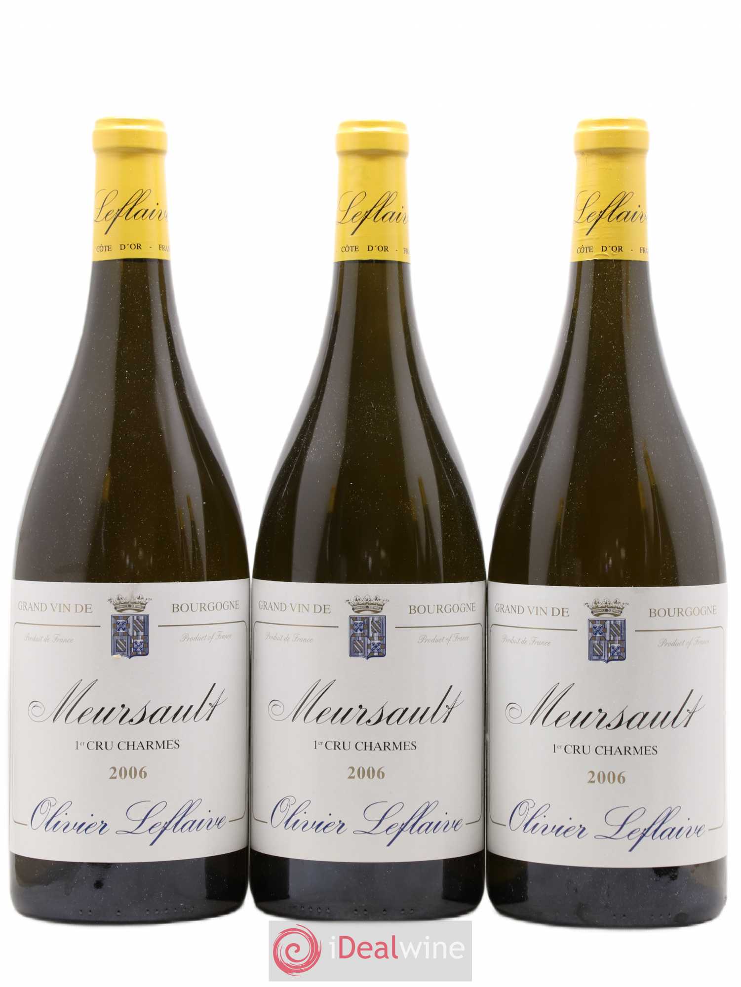Meursault 1er Cru Charmes Olivier Leflaive 2006 - Lot de 6 magnums - 1
