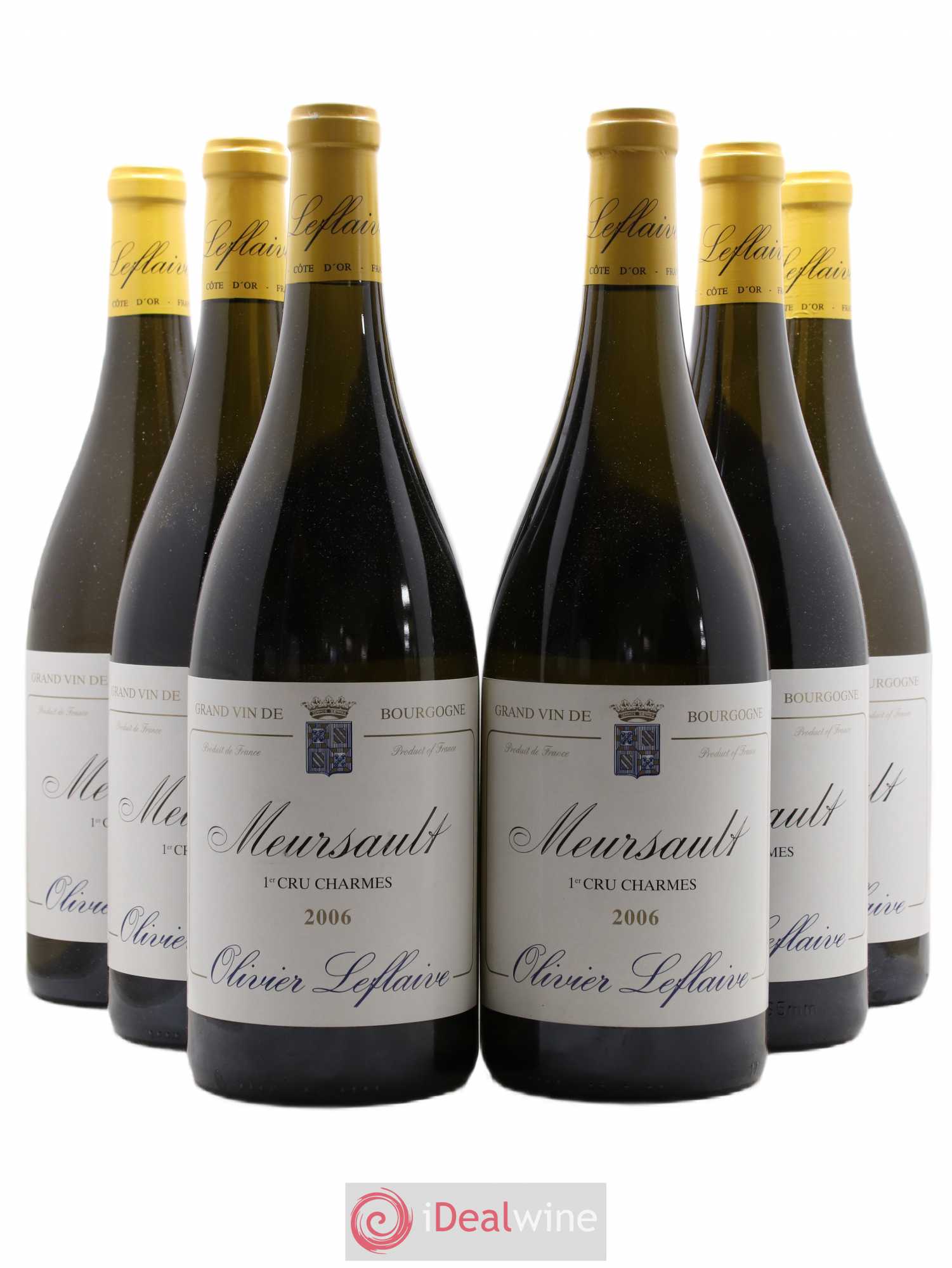 Meursault 1er Cru Charmes Olivier Leflaive 2006 - Lot de 6 magnums - 0