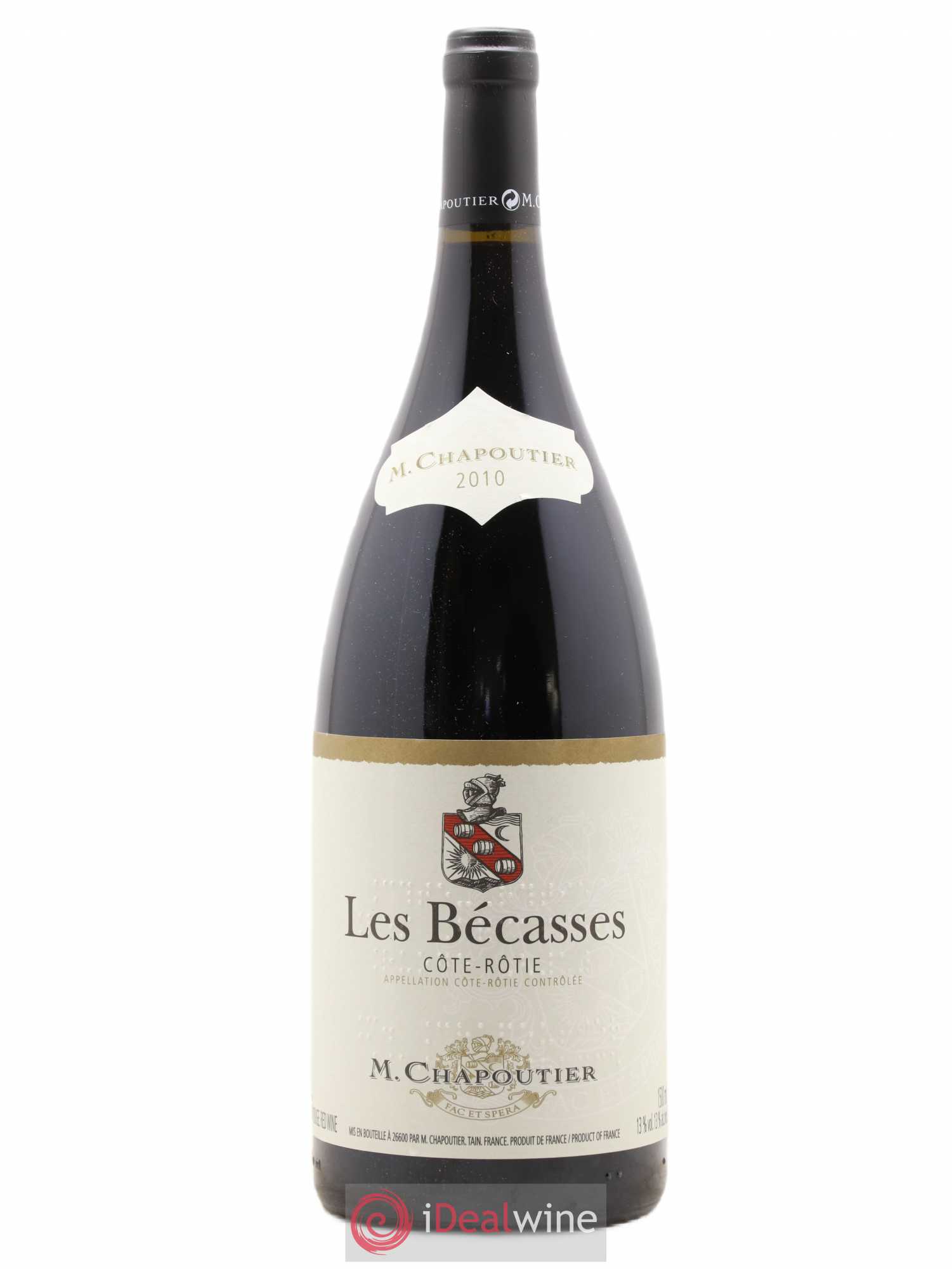 Côte-Rôtie Les Bécasses Chapoutier 2010 - Lot de 1 magnum - 0