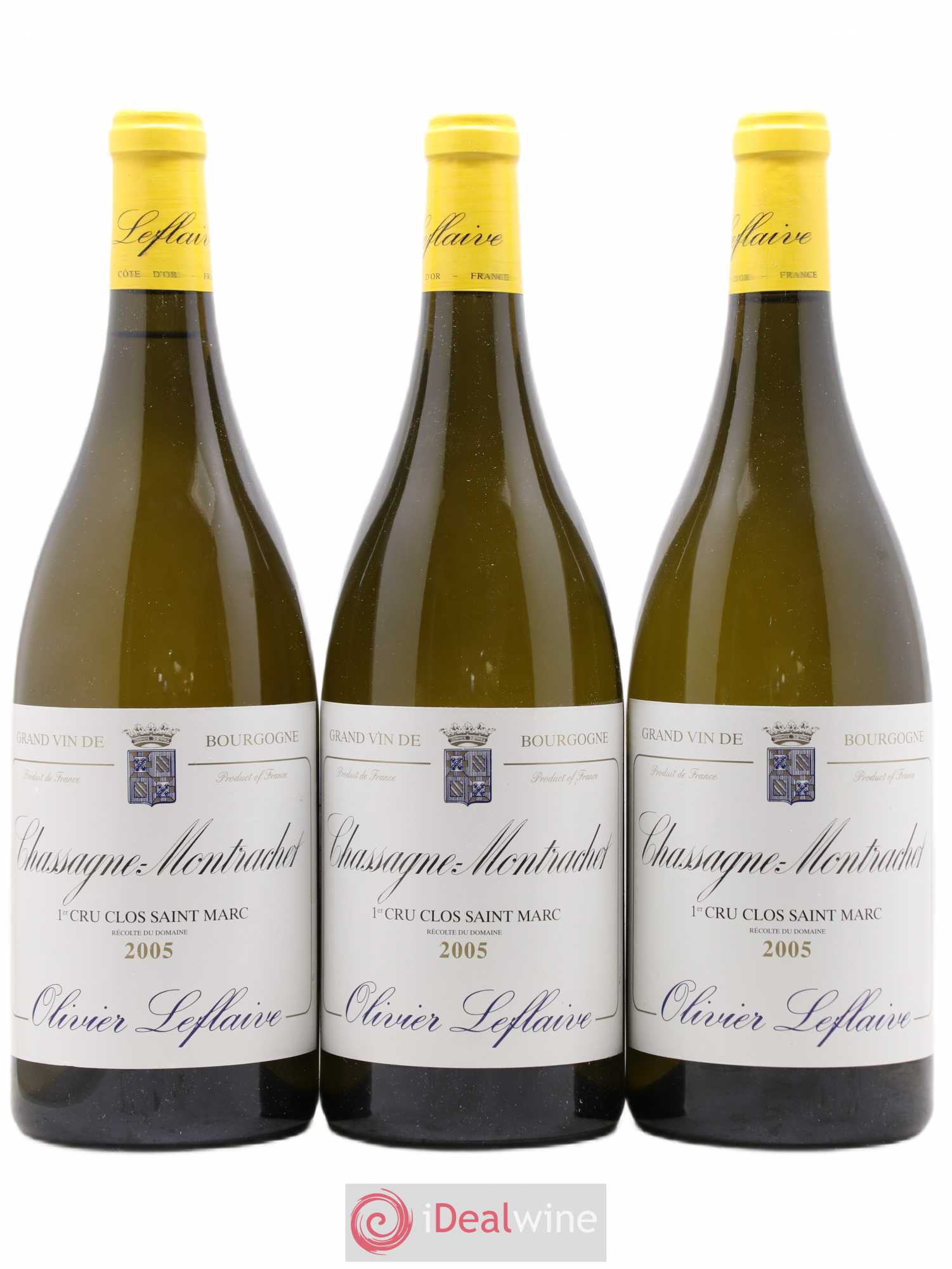 Chassagne-Montrachet 1er Cru Clos Saint Marc Olivier Leflaive 2005 - Lot de 6 magnums - 2