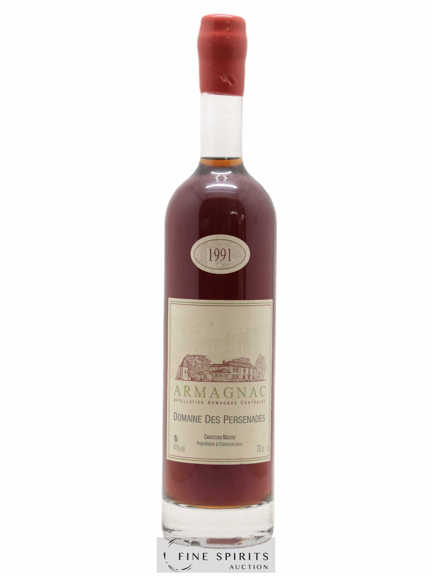 Domaine des Persenades 1991 Of. - Lot de 1 bouteille - 0