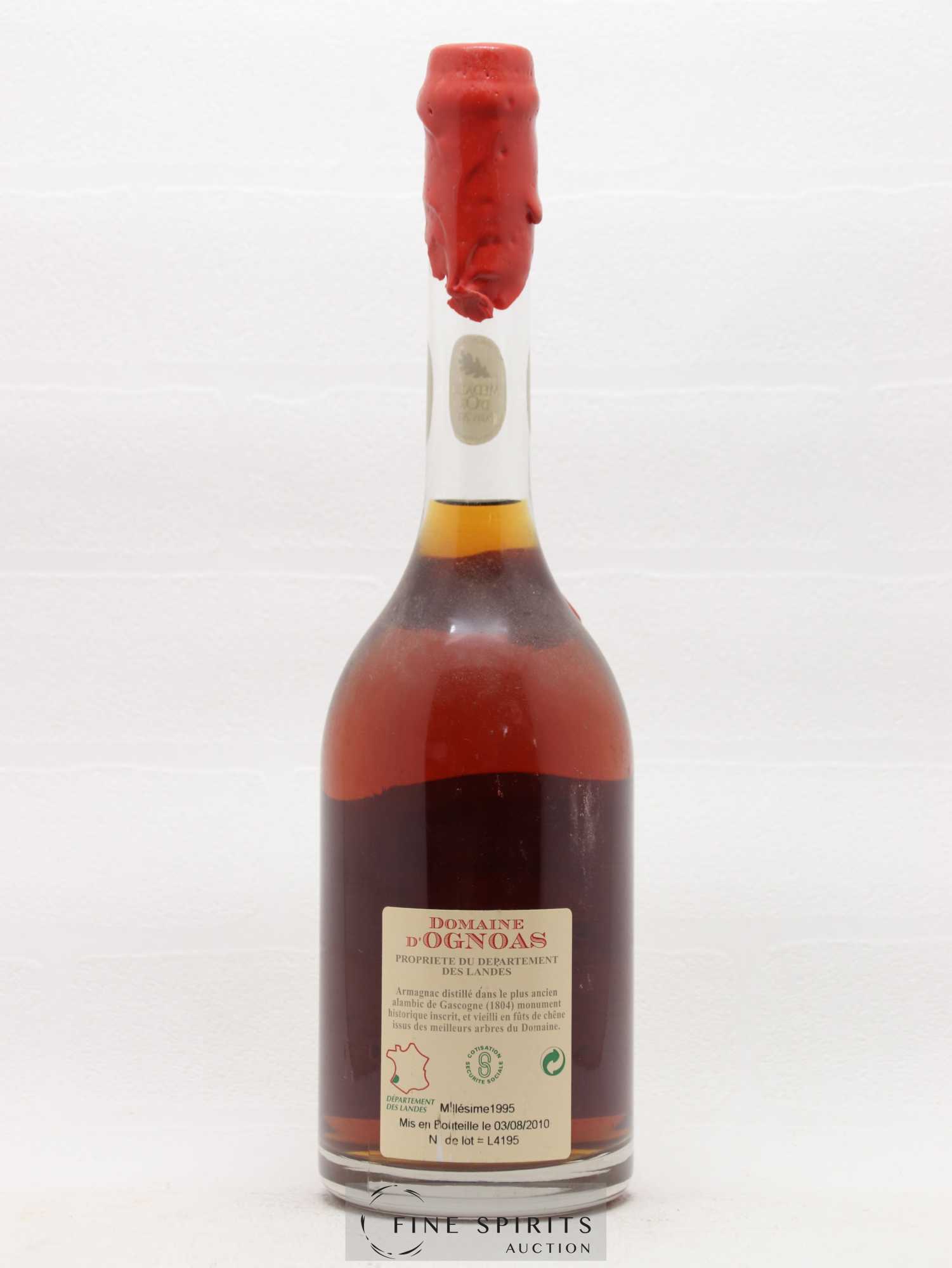 Domaine d'Ogonas 1995 Of. bottled 2010 - Lot de 1 bouteille - 1