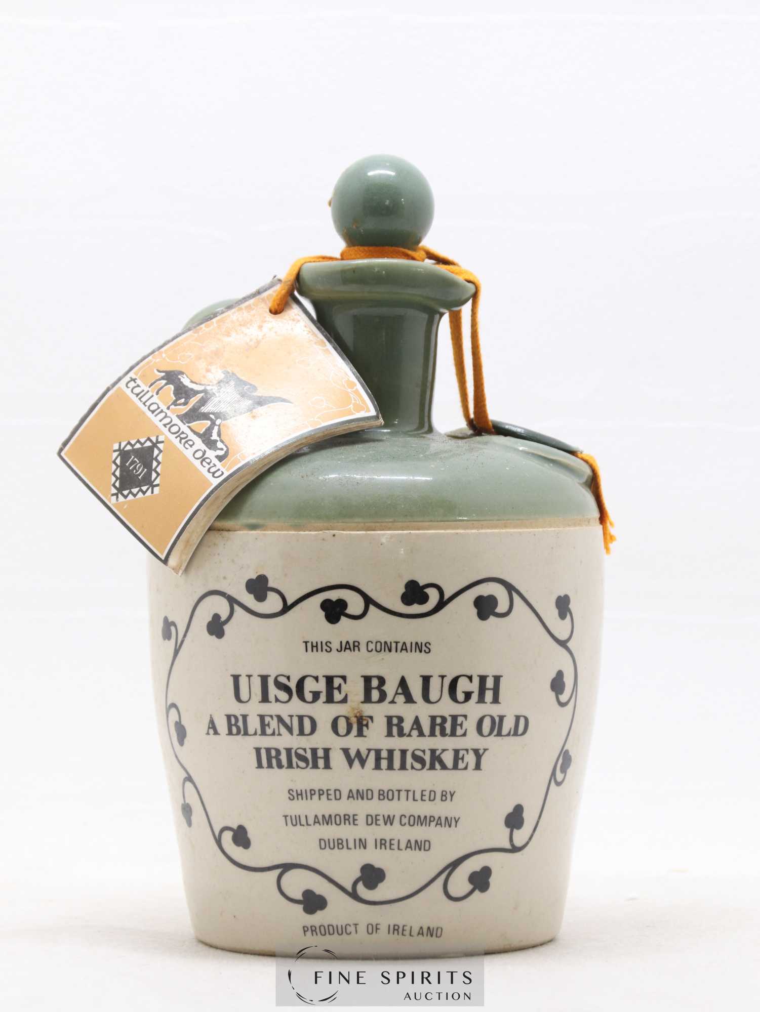 Tullamore Dew Of. Uisge Baugh Cruchon Rare Old - Lot de 1 bouteille - 1