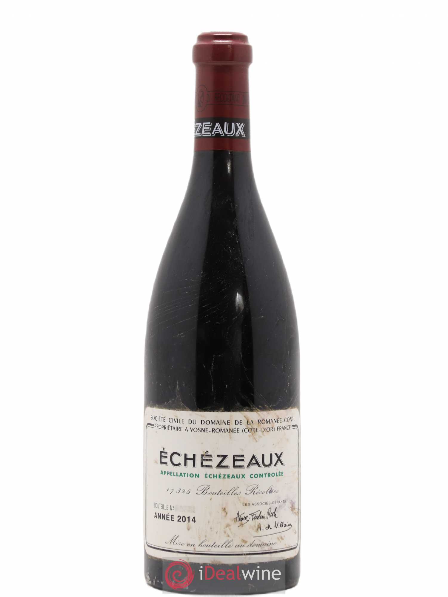 Echezeaux Grand Cru Domaine de la Romanée-Conti 2014 - Lot de 1 bouteille - 0