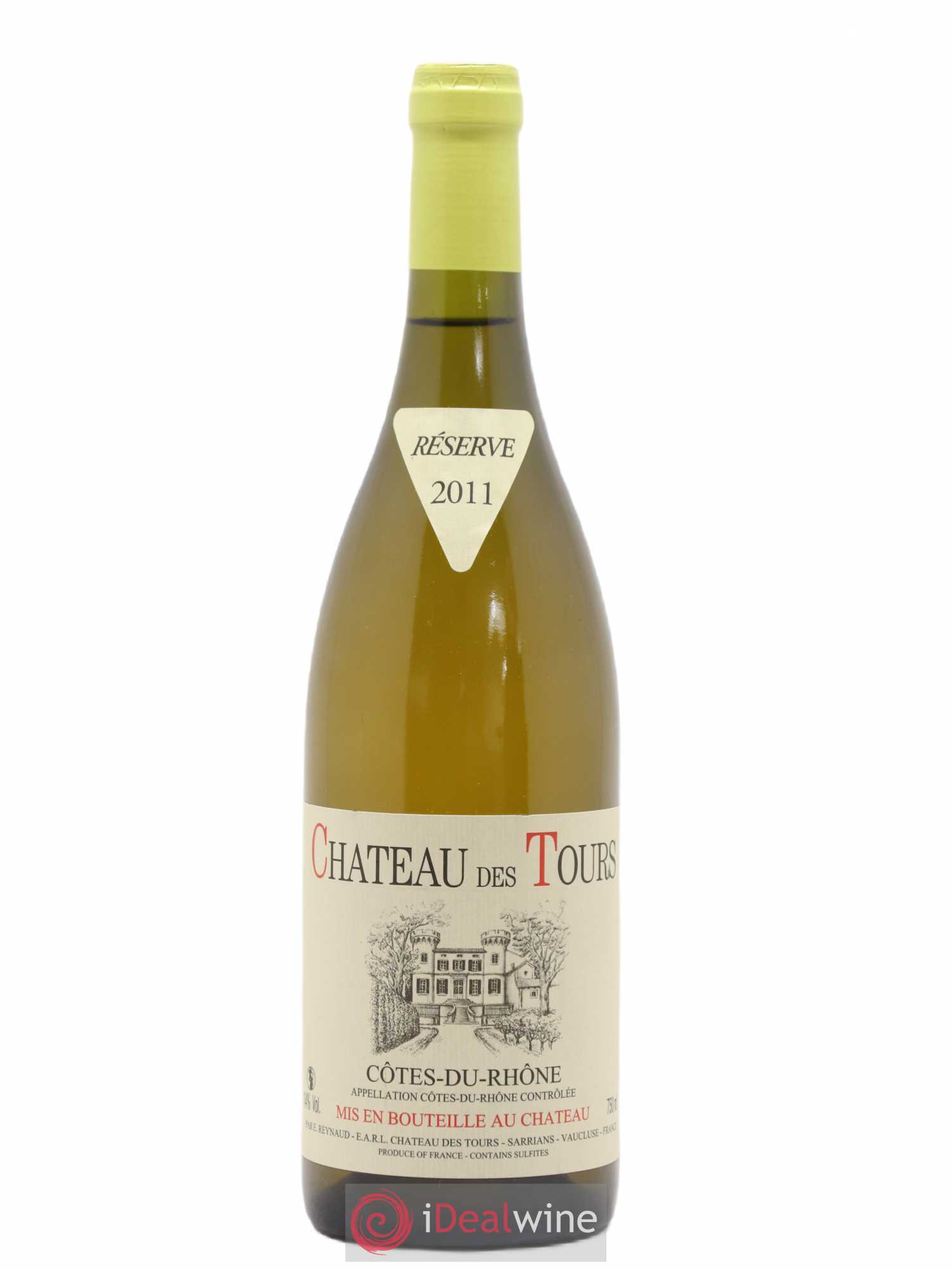 Côtes-du-Rhône Château des Tours Emmanuel Reynaud 2011 - Lot de 1 bouteille - 0