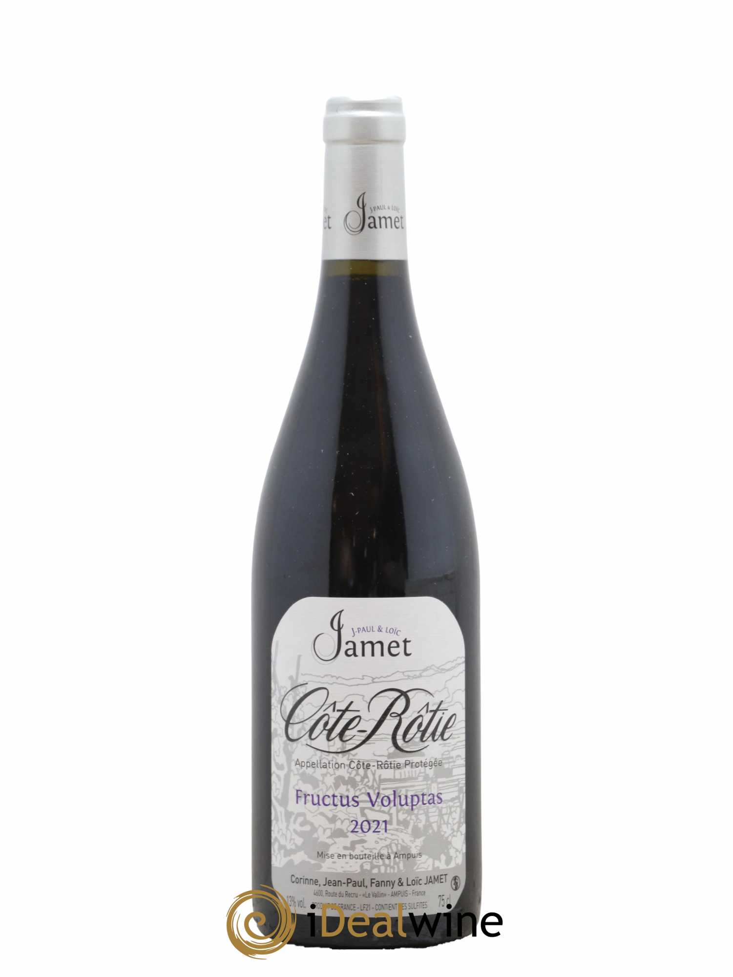 Côte-Rôtie Fructus Voluptas Jamet (Domaine) 2021 - Lot de 1 bouteille - 0