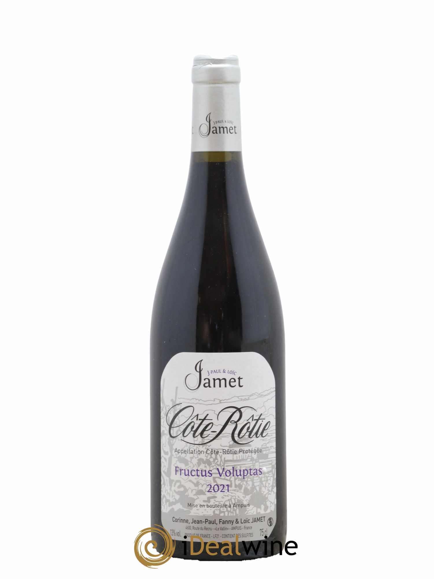 Côte-Rôtie Fructus Voluptas Jamet (Domaine) 2021 - Lot de 1 bouteille - 0