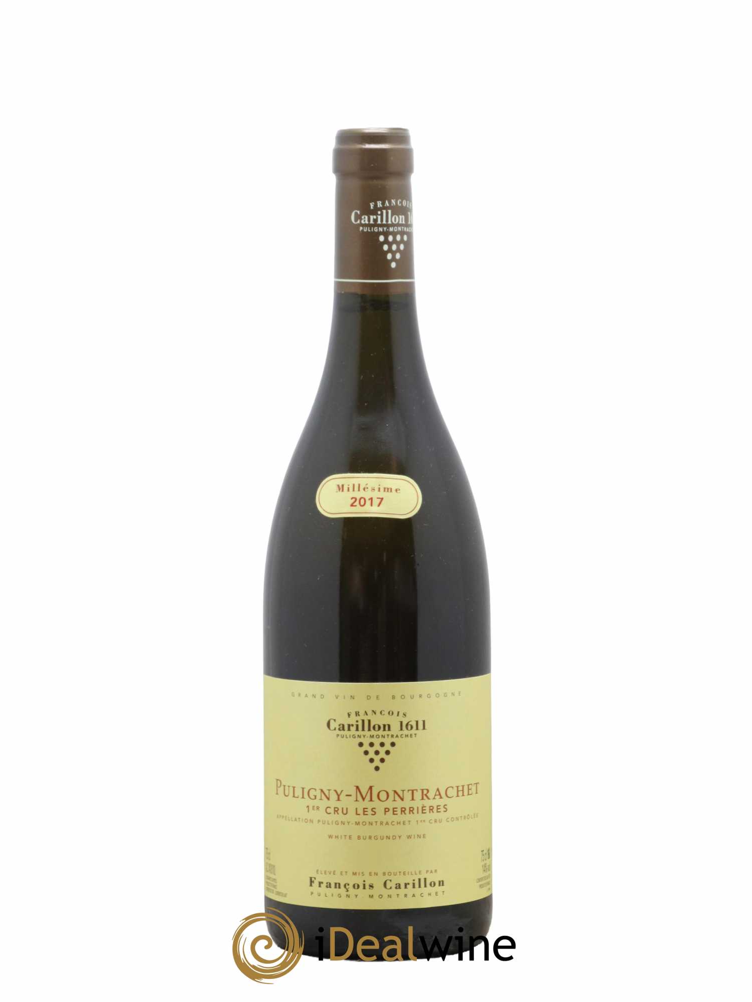 Puligny-Montrachet 1er Cru Les Perrières François Carillon 2017 - Lot de 1 bouteille - 0