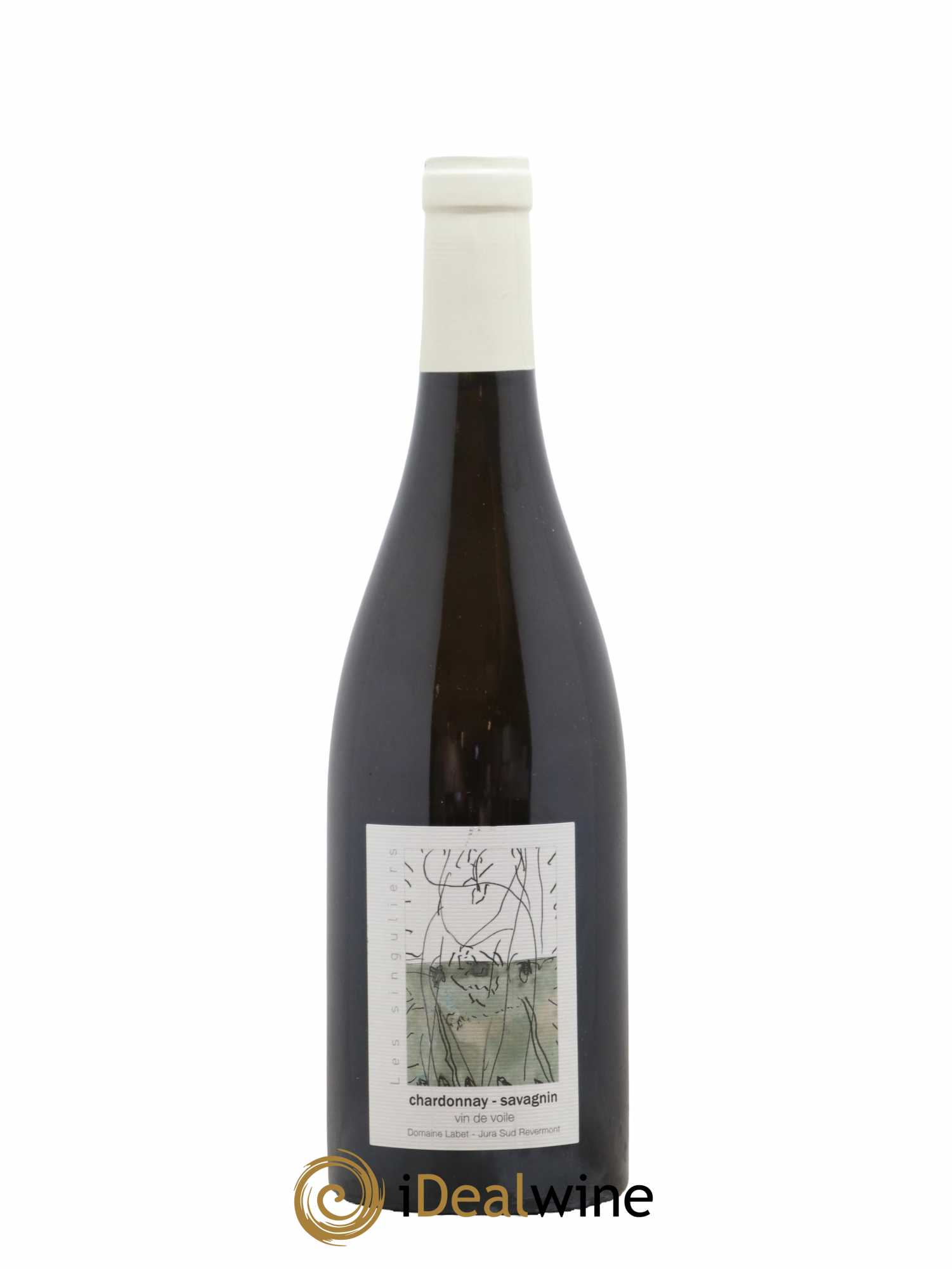 Côtes du Jura Vin de Voile Chardonnay-Savagnin cuvée de garde Romain - Julien - Charline Labet cuvée n°2 2018 - Lot de 1 bouteille - 0
