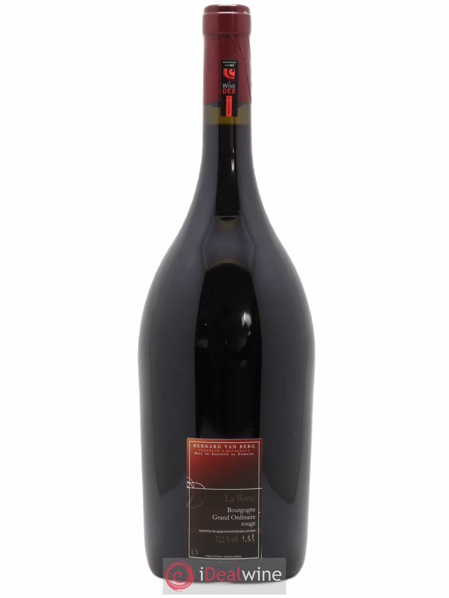 Buy Bourgogne Grand Ordinaire La Rose Bernard Van Berg 2005 (lot