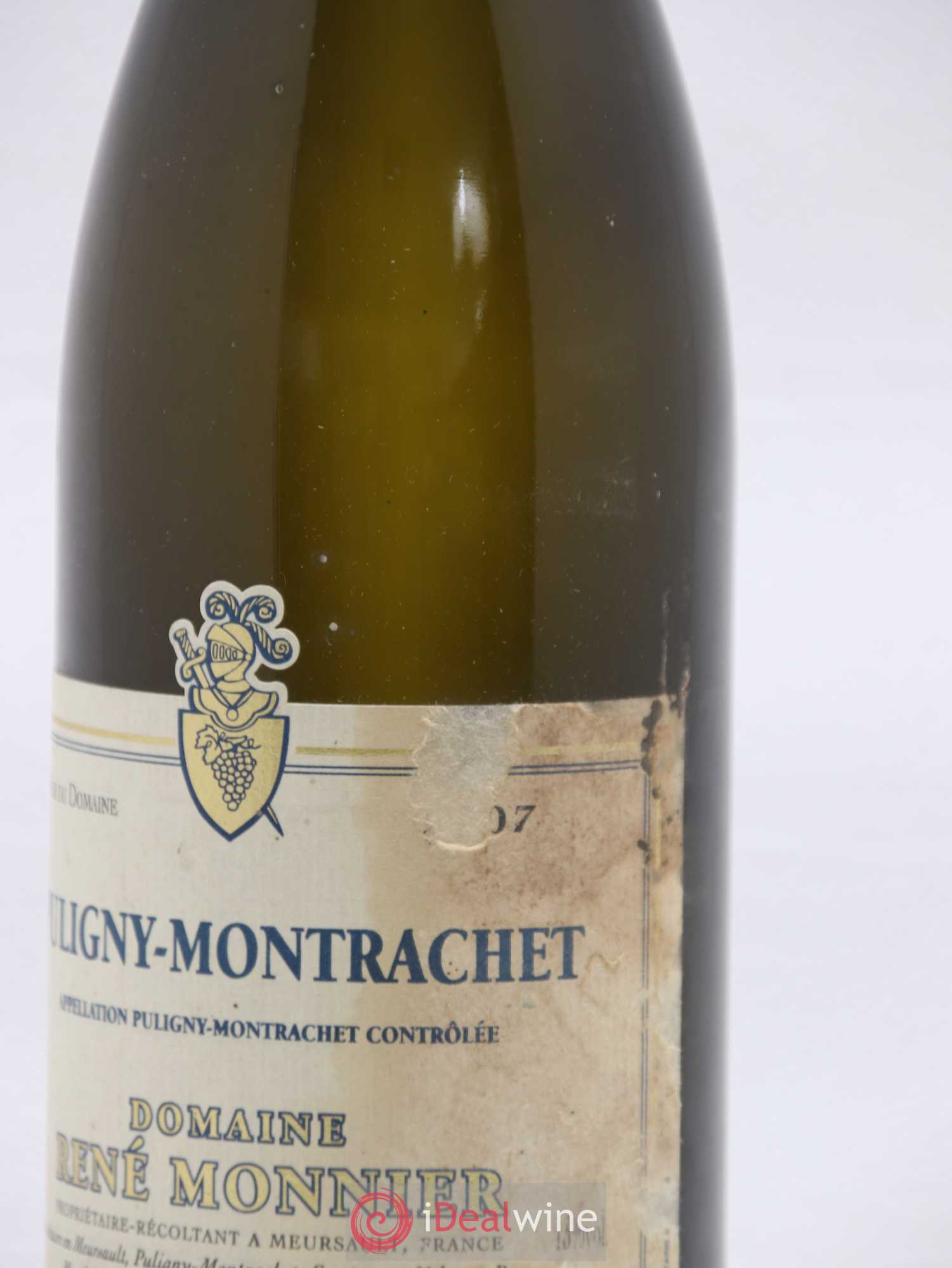 Puligny-Montrachet René Monnier 2007 - Lot de 2 bouteilles - 1
