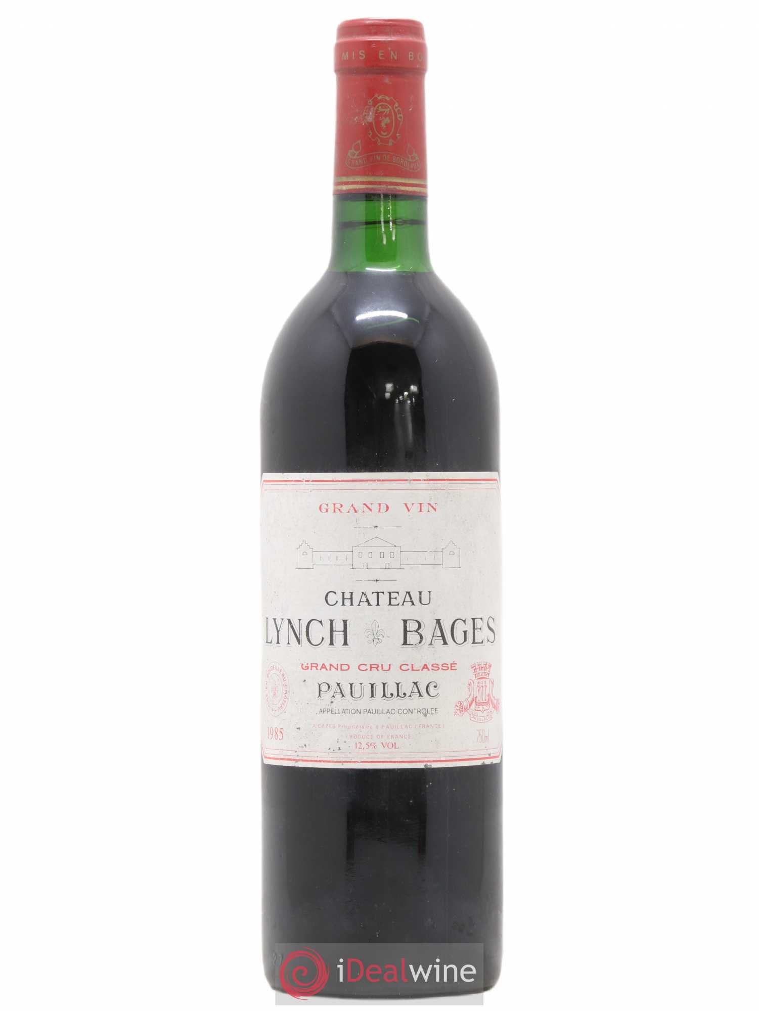 Château Lynch Bages 5ème Grand Cru Classé 1985 - Lot de 1 bouteille - 0