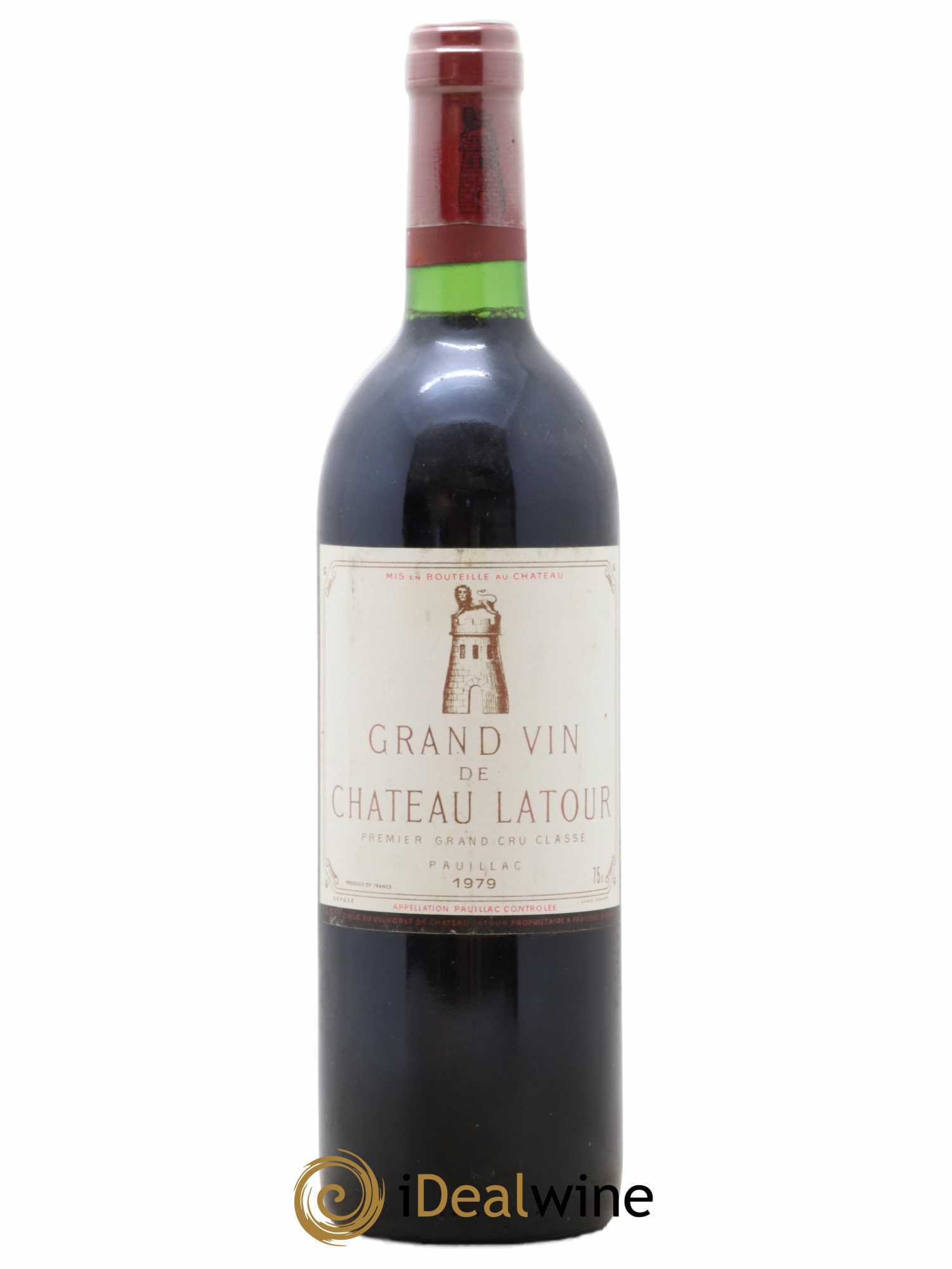Château Latour 1er Grand Cru Classé 1979 - Lot de 1 bouteille - 0