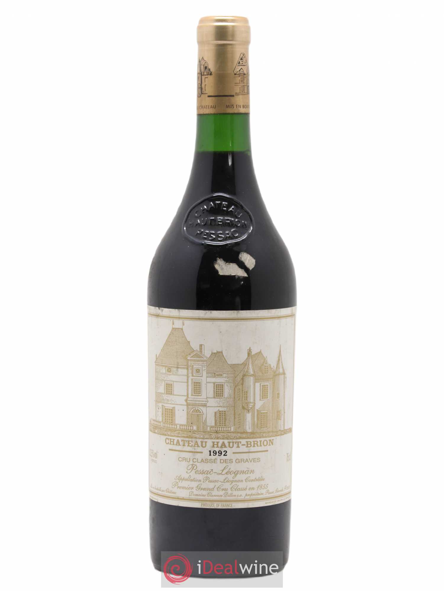 Château Haut Brion 1er Grand Cru Classé 1992 - Lot de 1 bouteille - 0