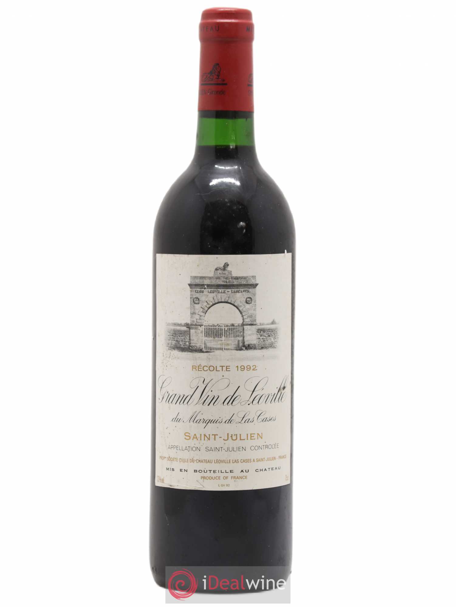 Château Léoville Las Cases 2ème Grand Cru Classé 1992 - Lot de 1 bouteille - 0