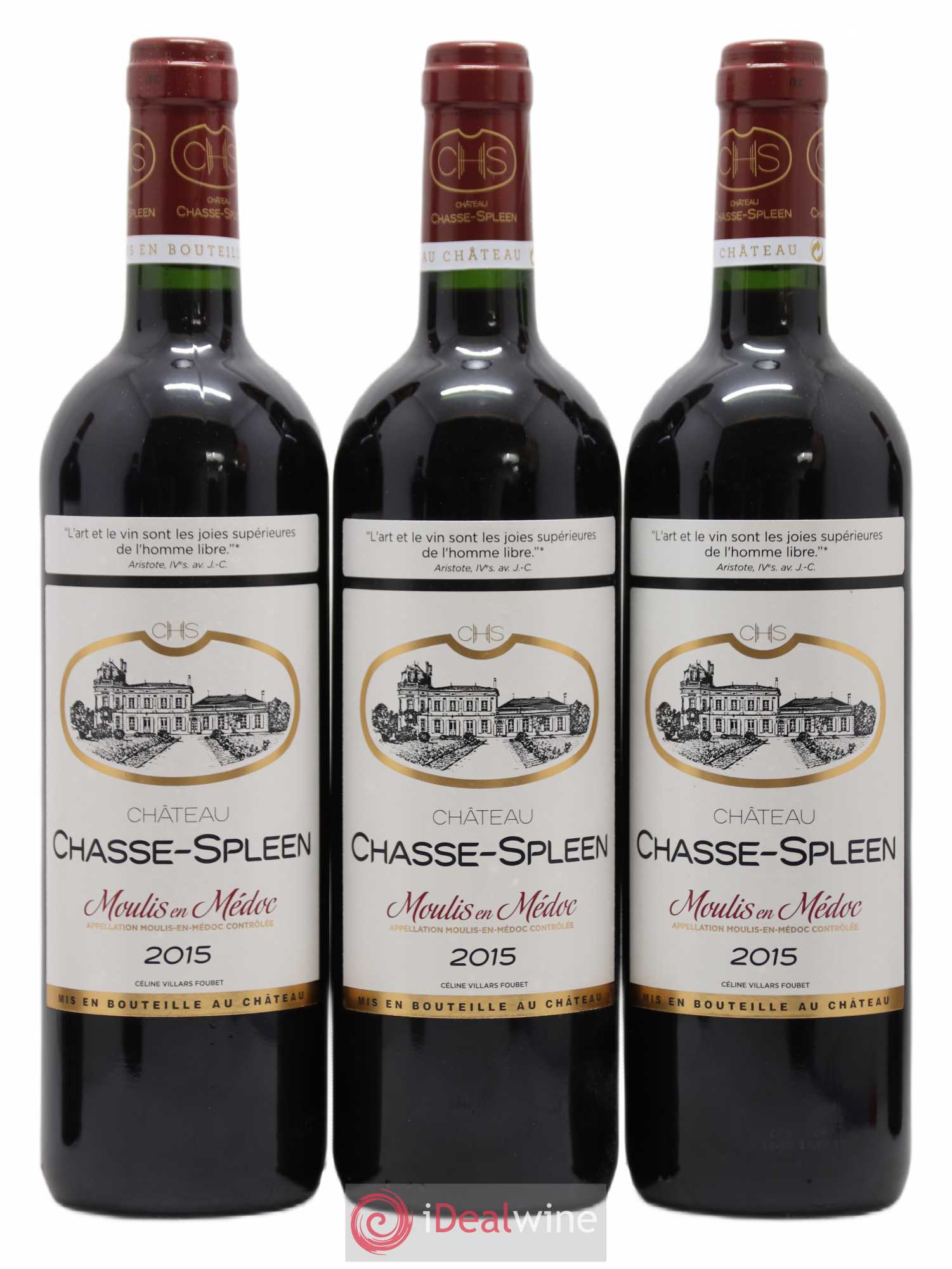 Château Chasse Spleen 2015 - Lot de 6 bouteilles - 1