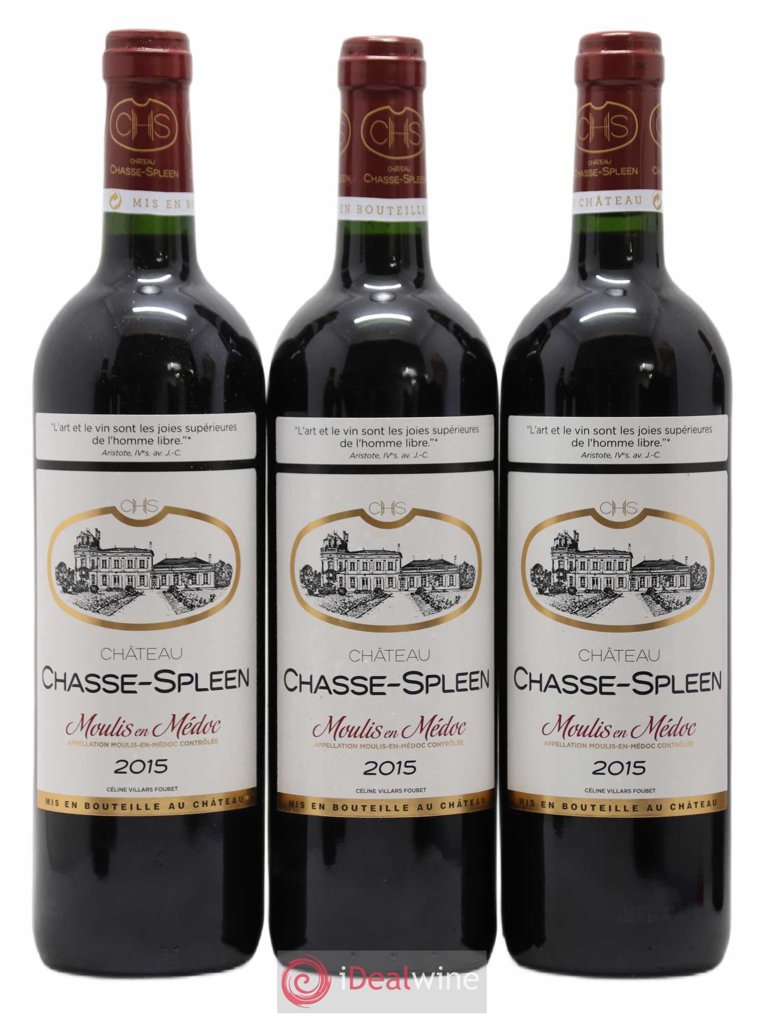 Château Chasse Spleen 2015 - Lot de 6 bouteilles - 2